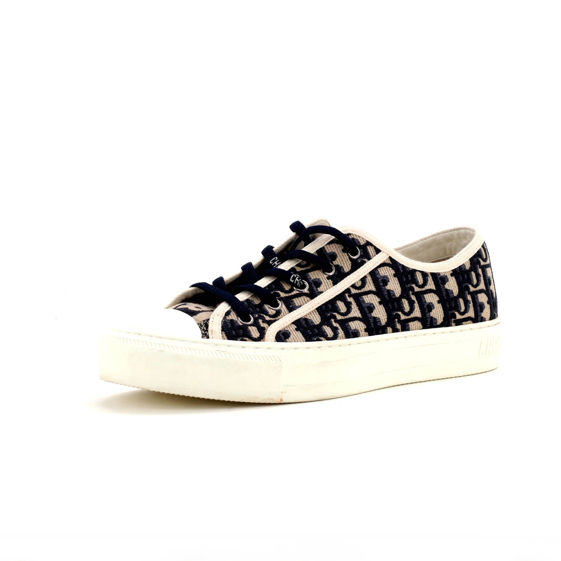 Women's Walk'N'Dior Sneakers Oblique Canvas