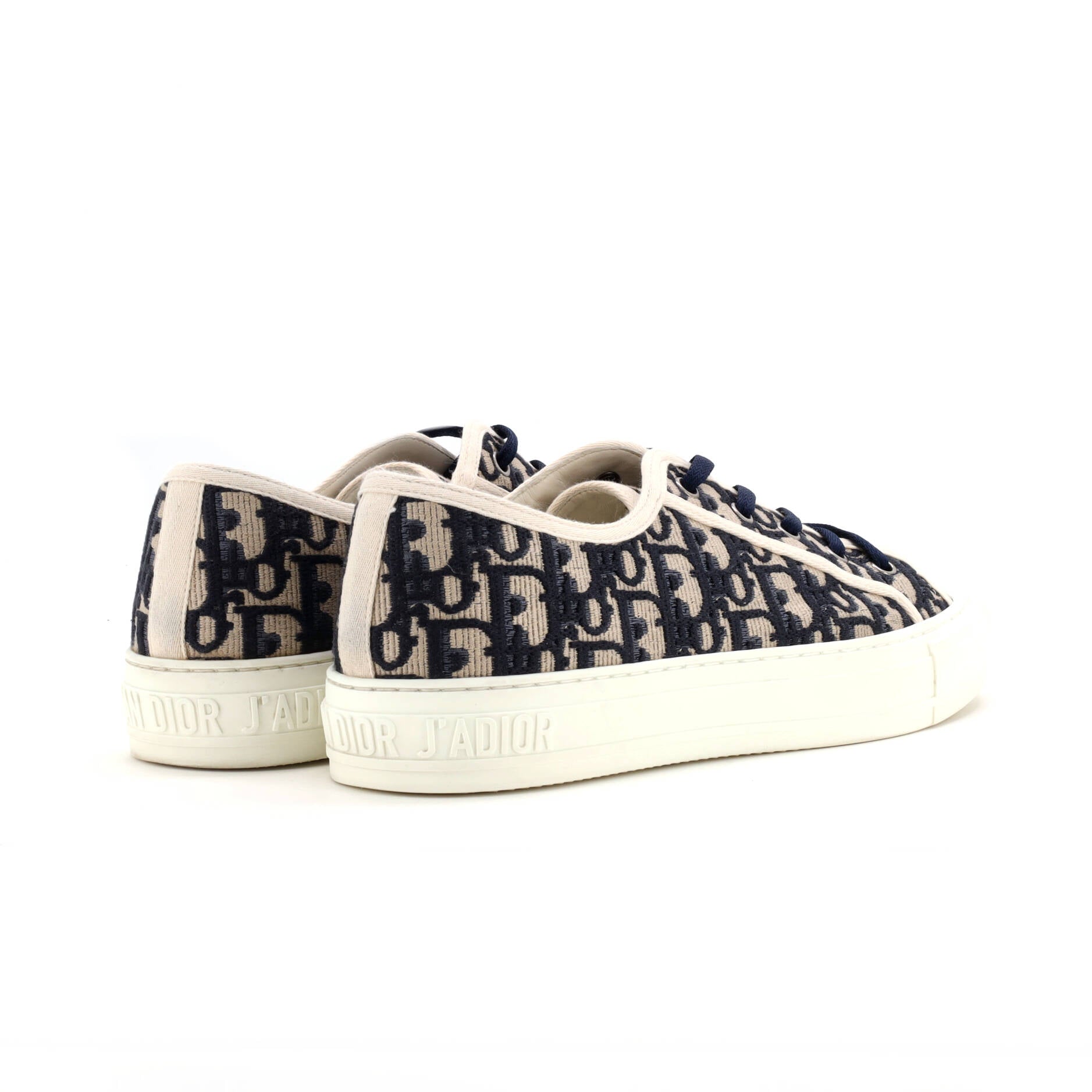 Women's Walk'N'Dior Sneakers Oblique Canvas