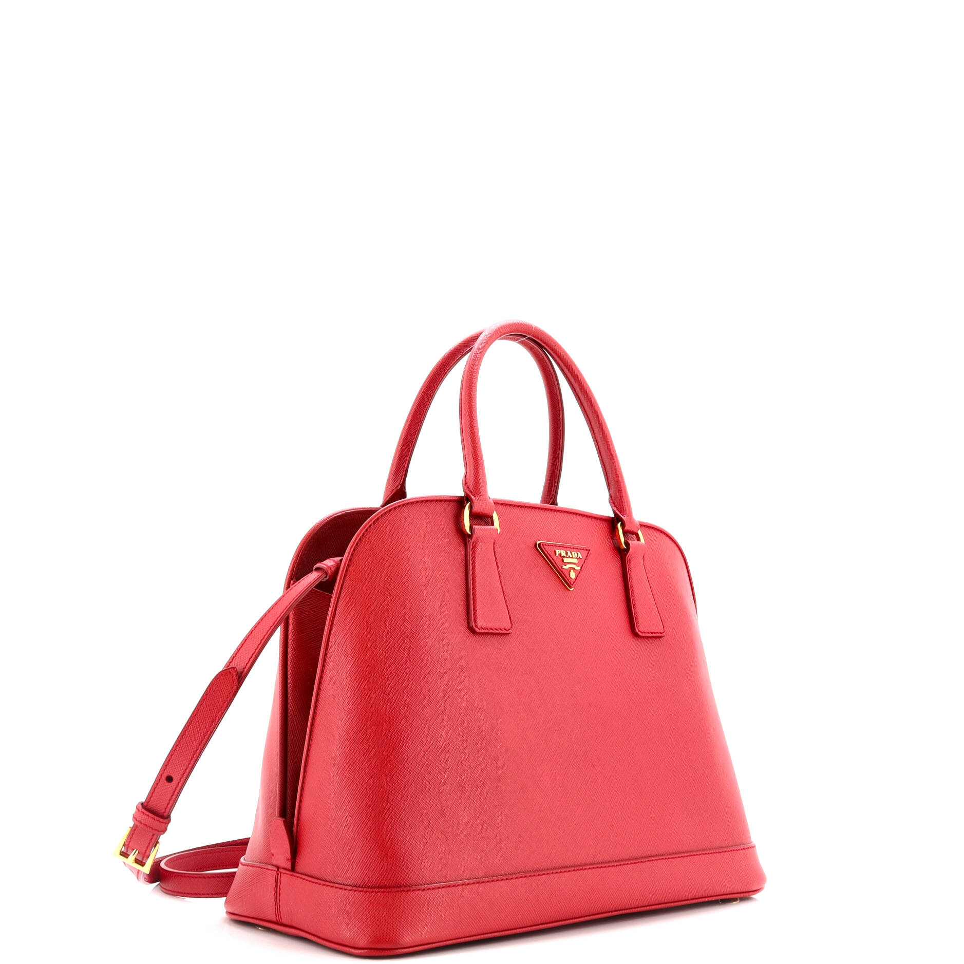 Open Promenade Bag Saffiano Leather Large