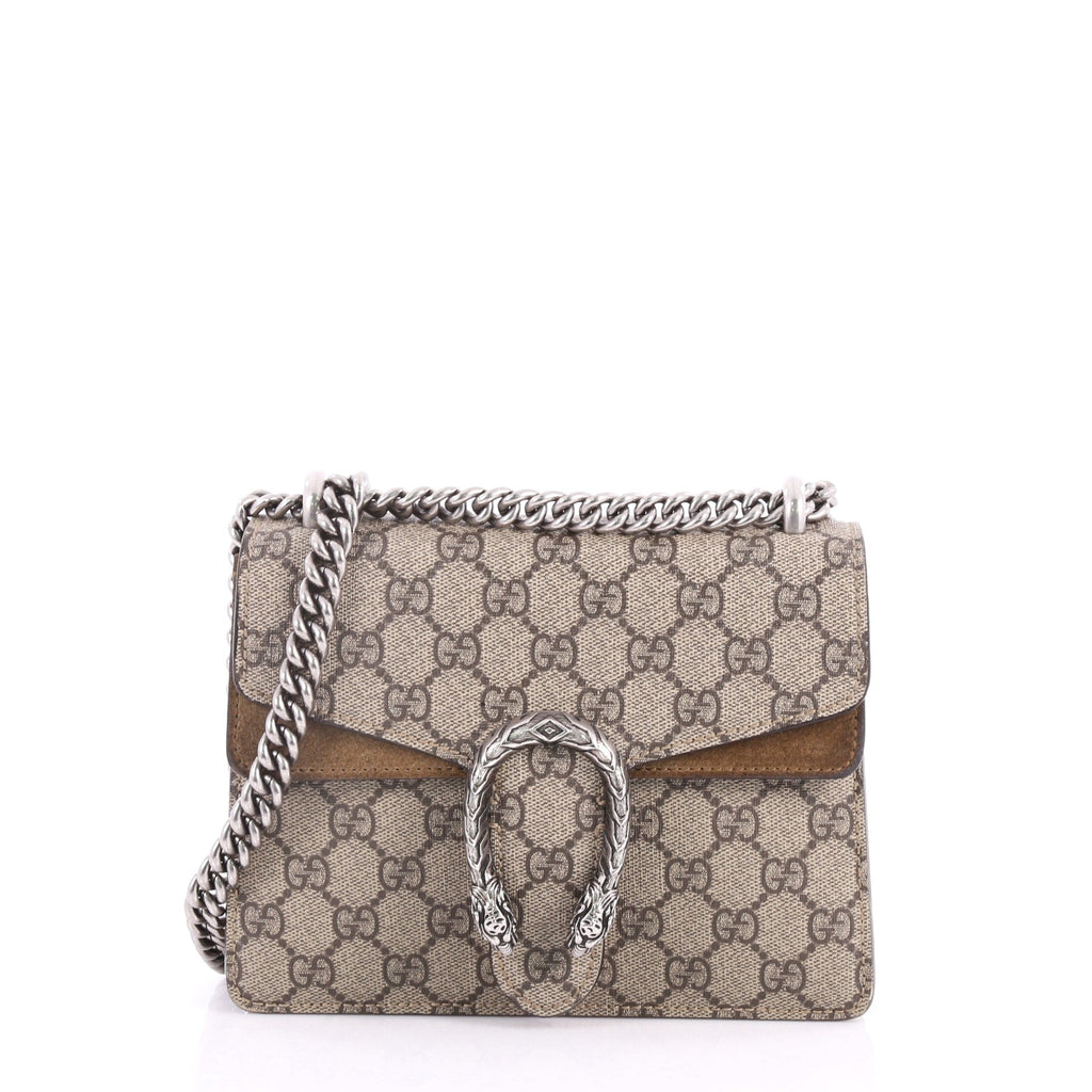 Dionysus Handbag GG Coated Canvas Mini