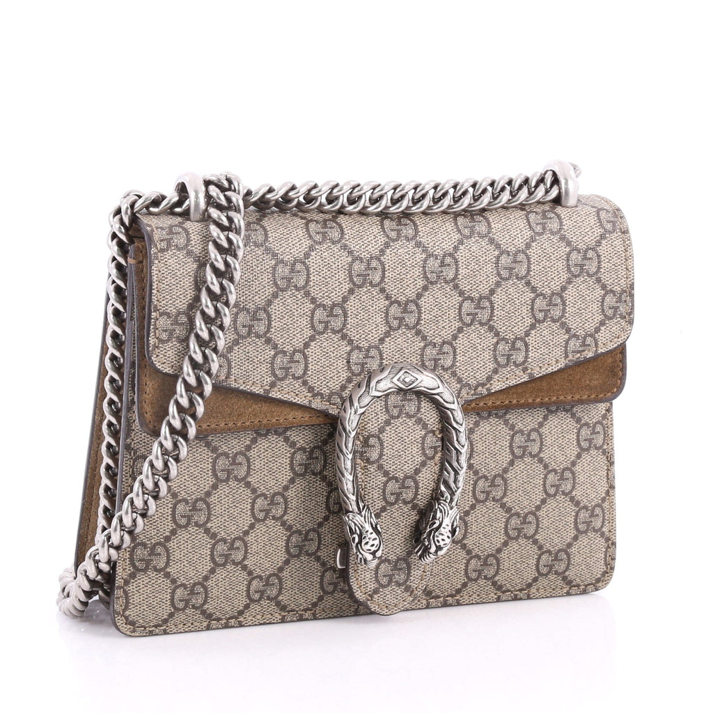 Dionysus Handbag GG Coated Canvas Mini