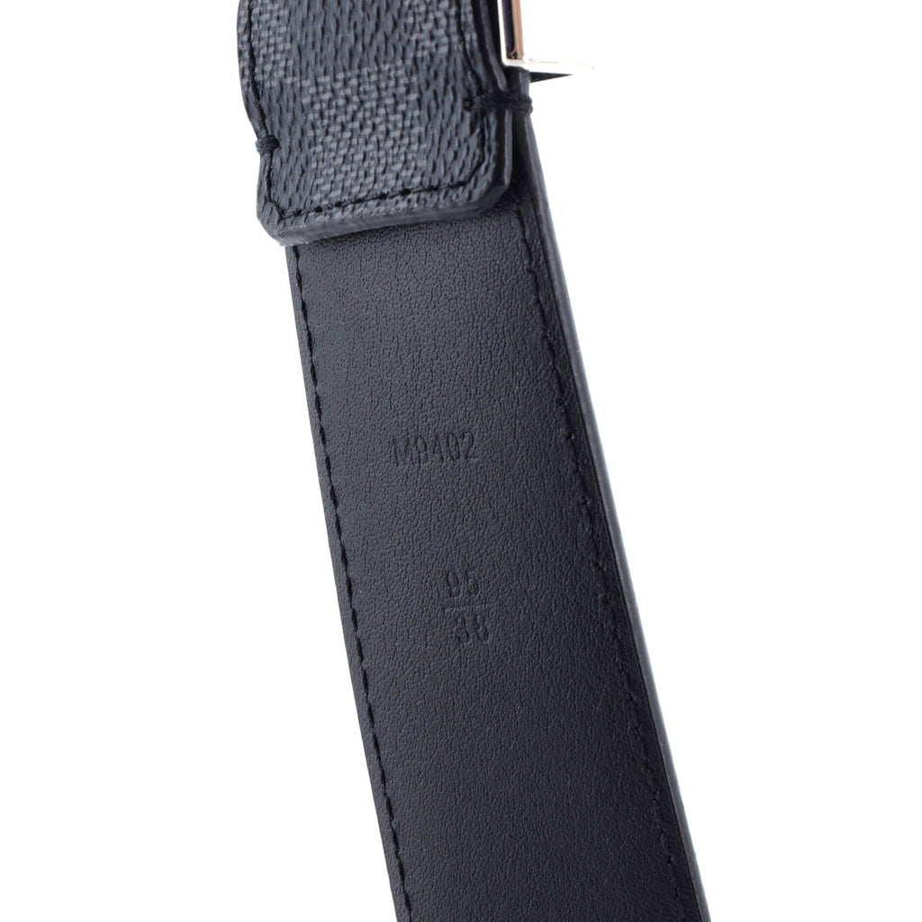 Pont Neuf Belt Damier Graphite Medium