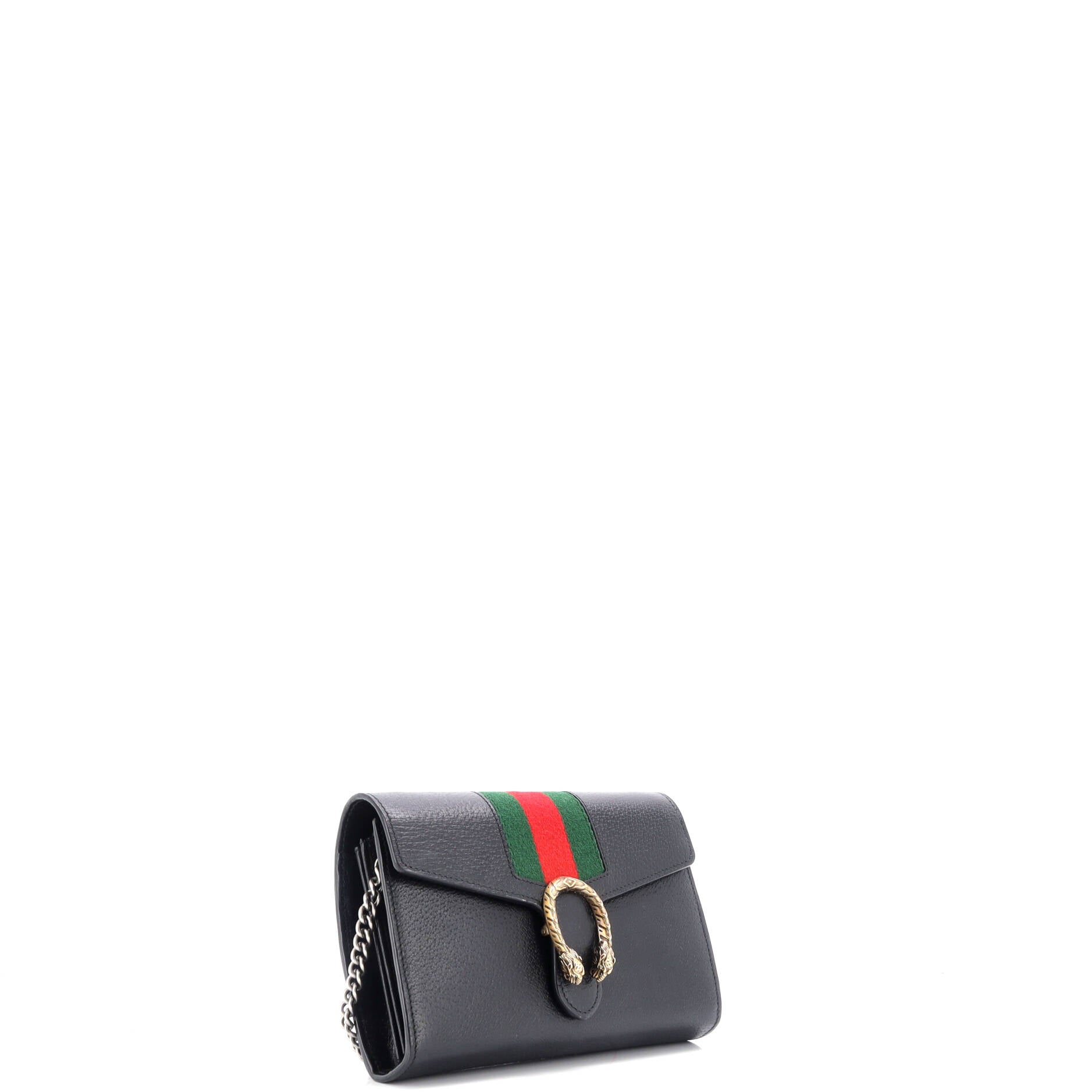 Dionysus Web Chain Wallet Leather Small