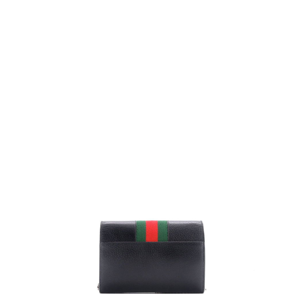 Dionysus Web Chain Wallet Leather Small