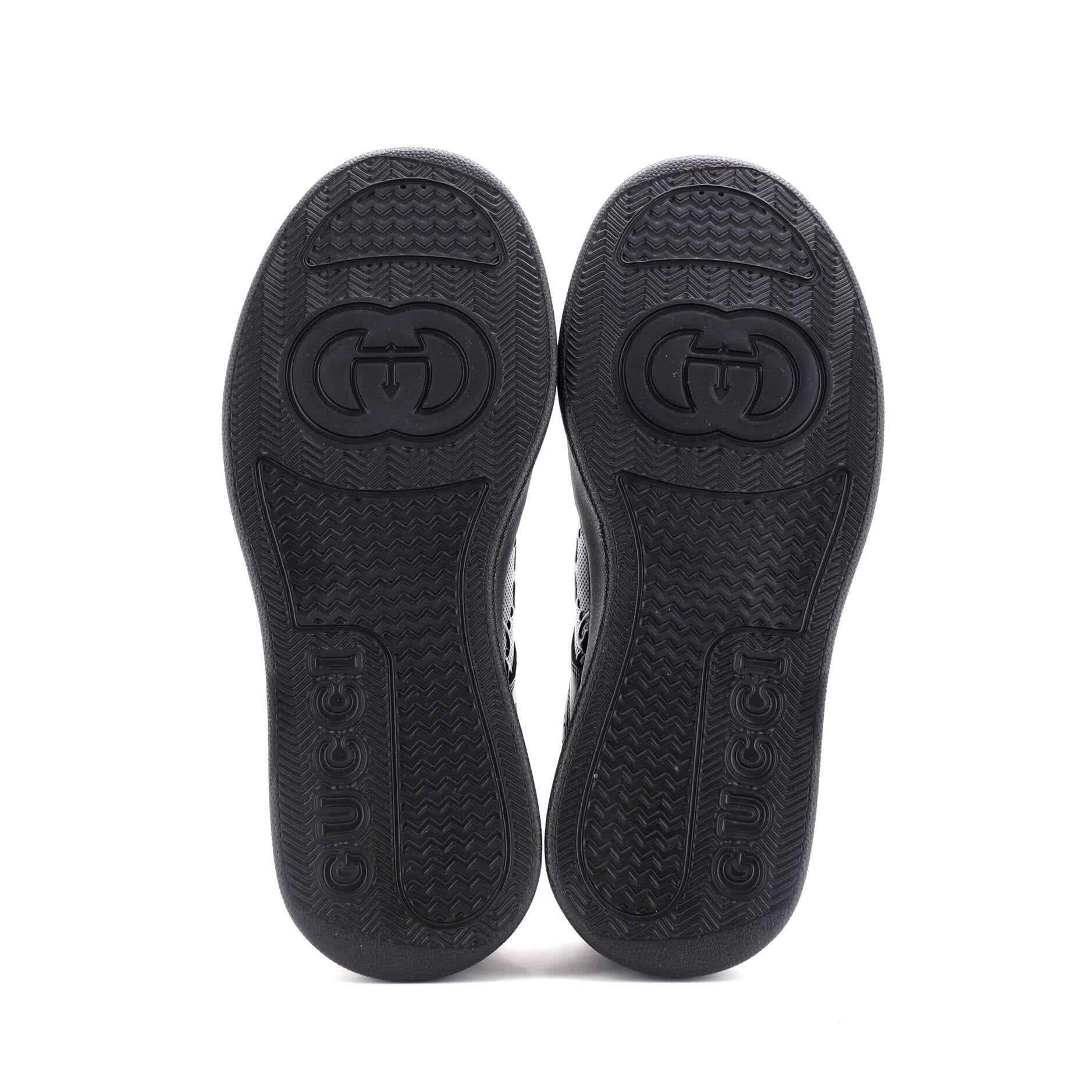 Chunky B Sneakers GG Embossed Perforated Leather