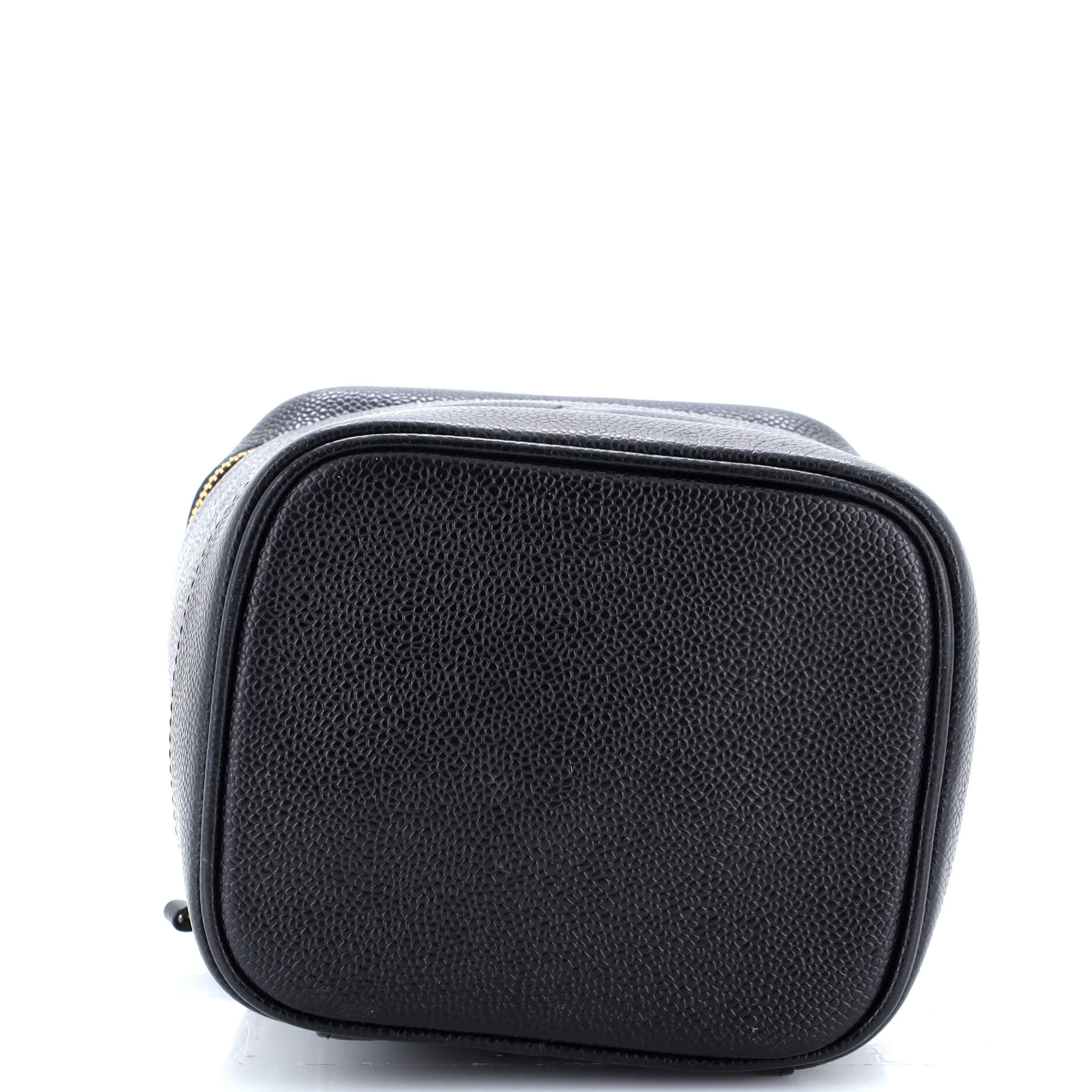 Vintage Timeless Cosmetic Case Caviar Tall
