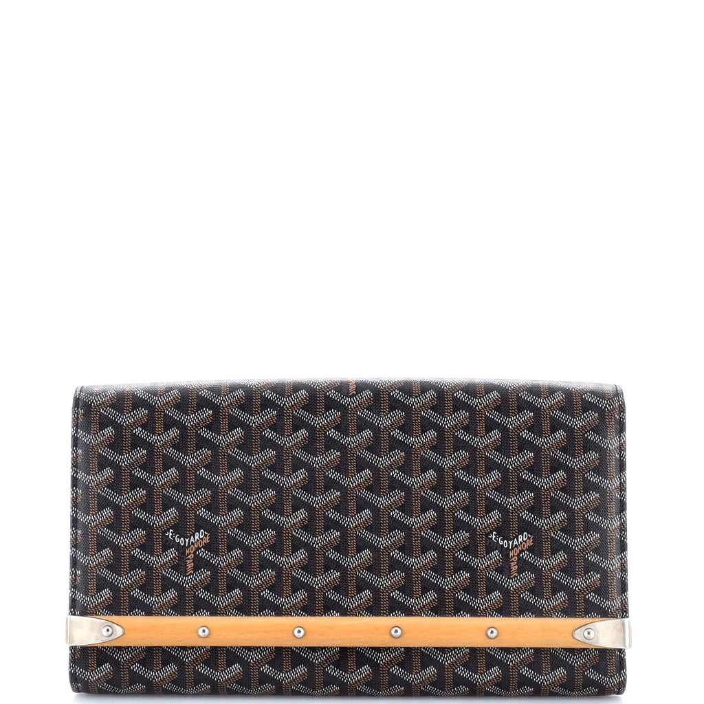 Monte Carlo Clutch Coated Canvas MM