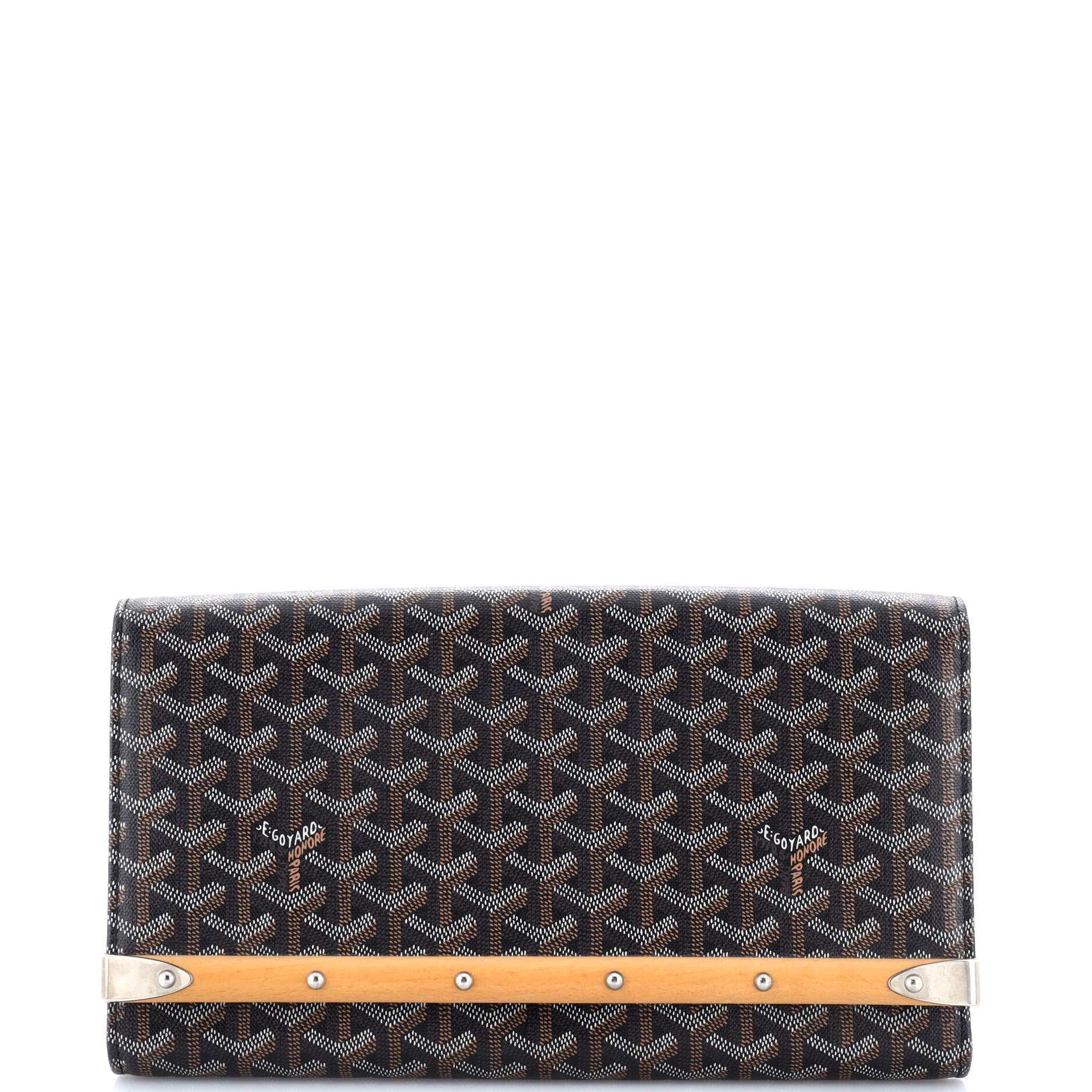 Monte Carlo Clutch Coated Canvas MM