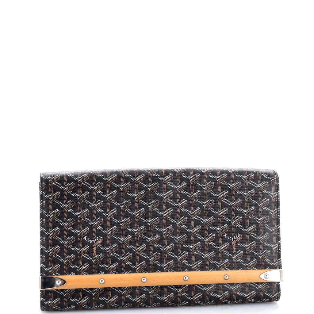 Monte Carlo Clutch Coated Canvas MM