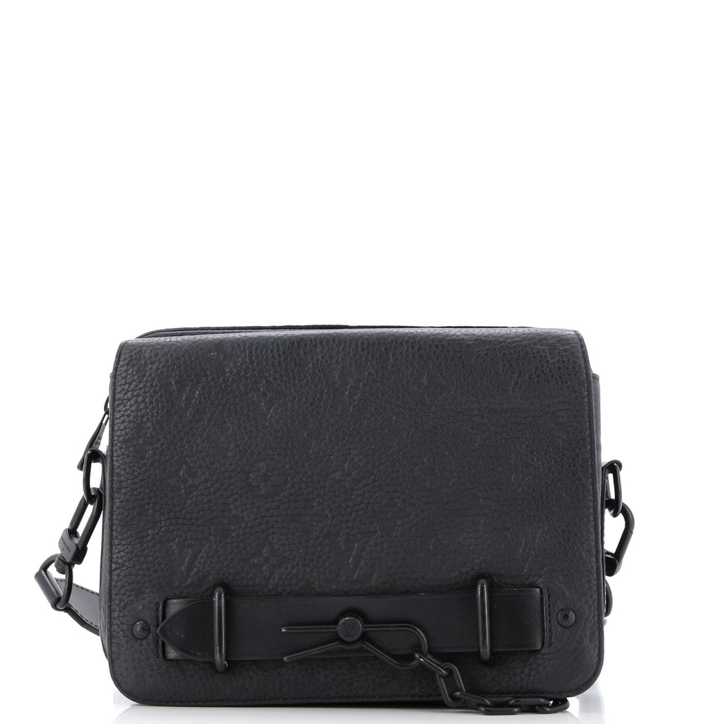 Steamer Messenger Bag Monogram Taurillon Leather