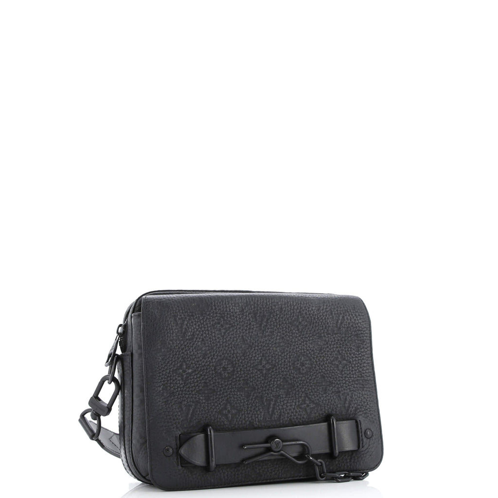 Steamer Messenger Bag Monogram Taurillon Leather