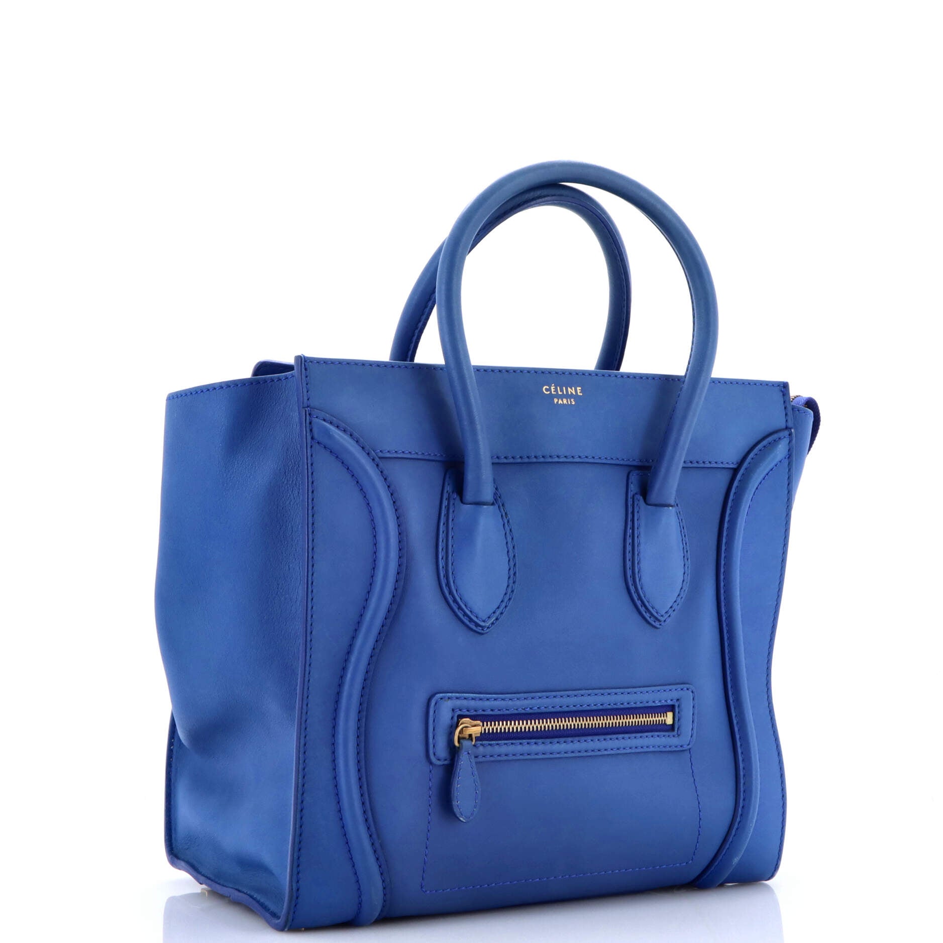 Luggage Bag Smooth Leather Mini