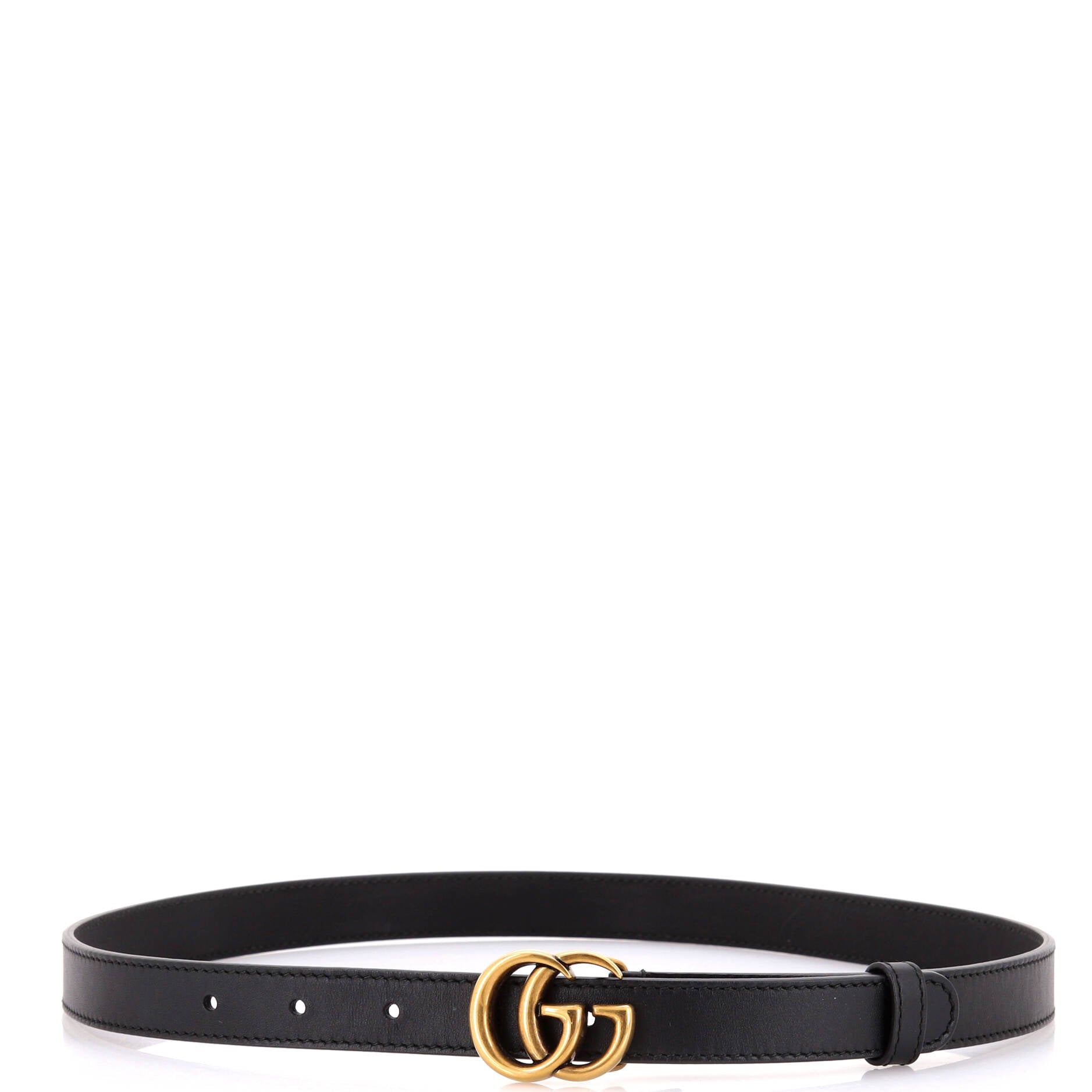 GG Marmont Belt Leather Thin 85
