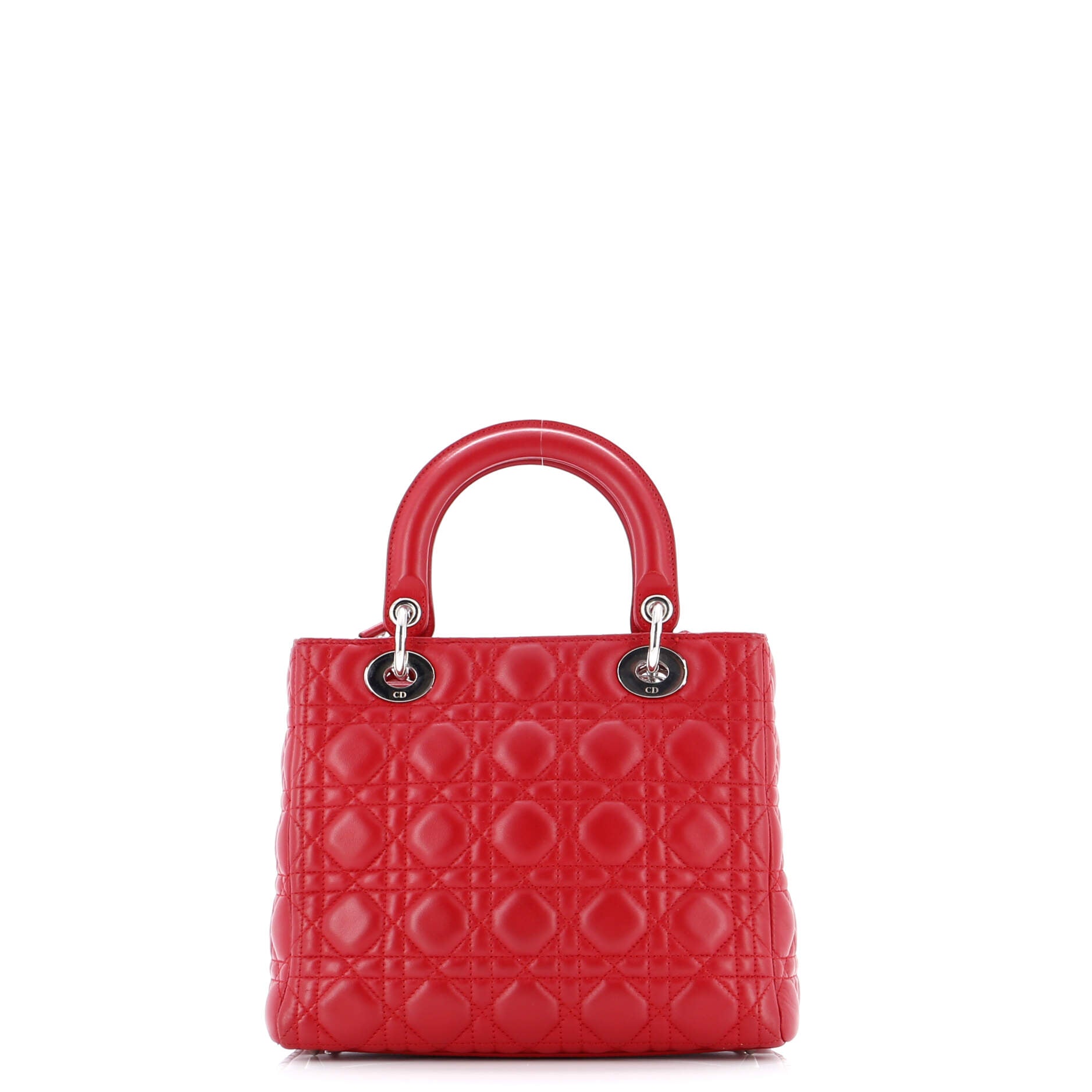 Lady Dior Bag Cannage Quilt Lambskin Medium