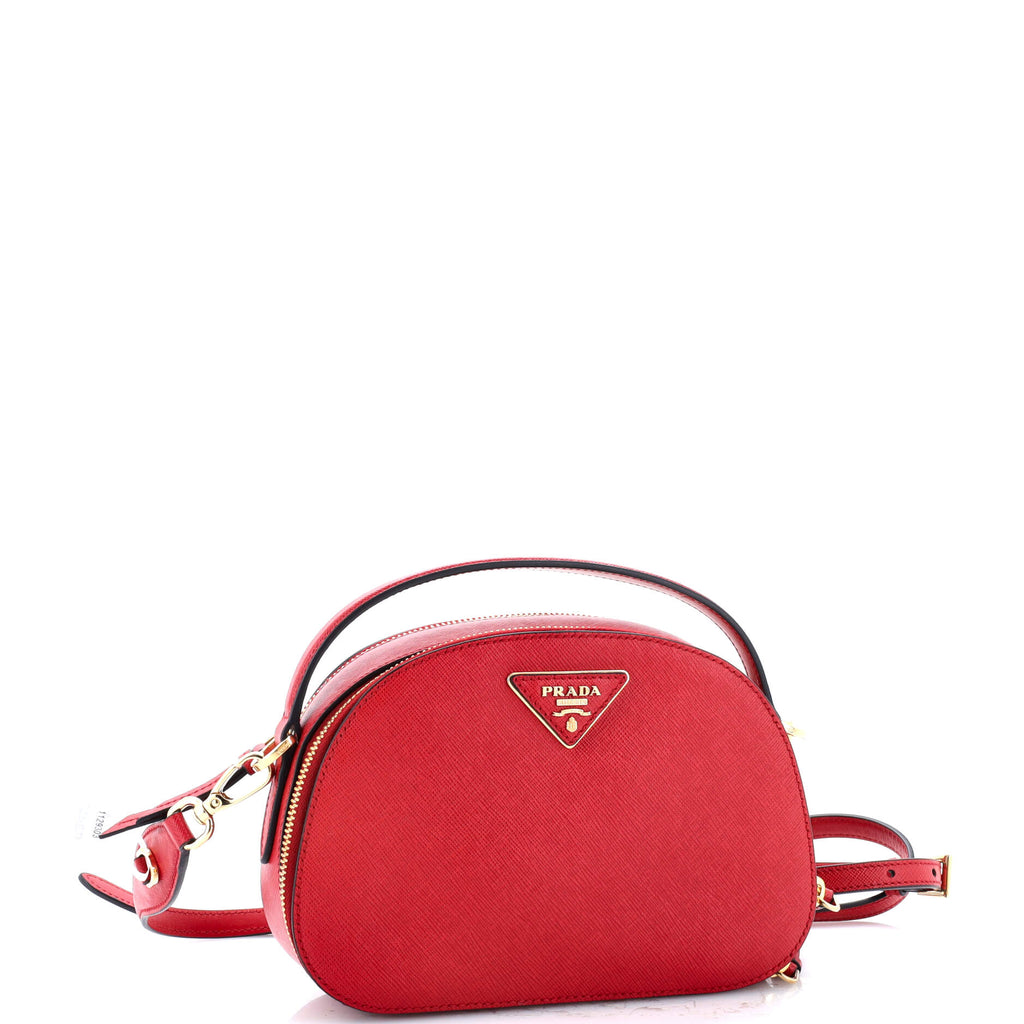Odette Top Handle Bag Saffiano Leather Small