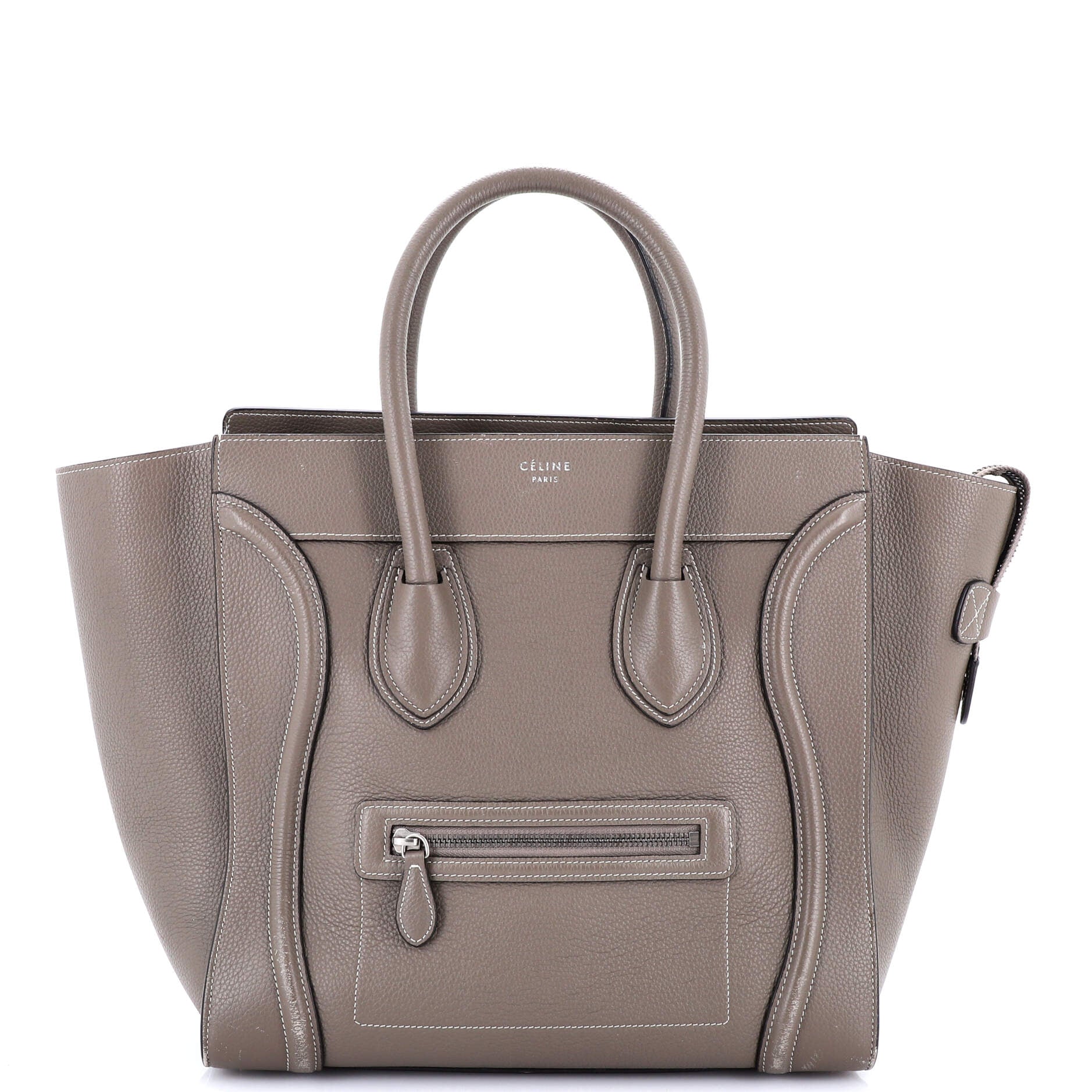 Luggage Bag Grainy Leather Mini