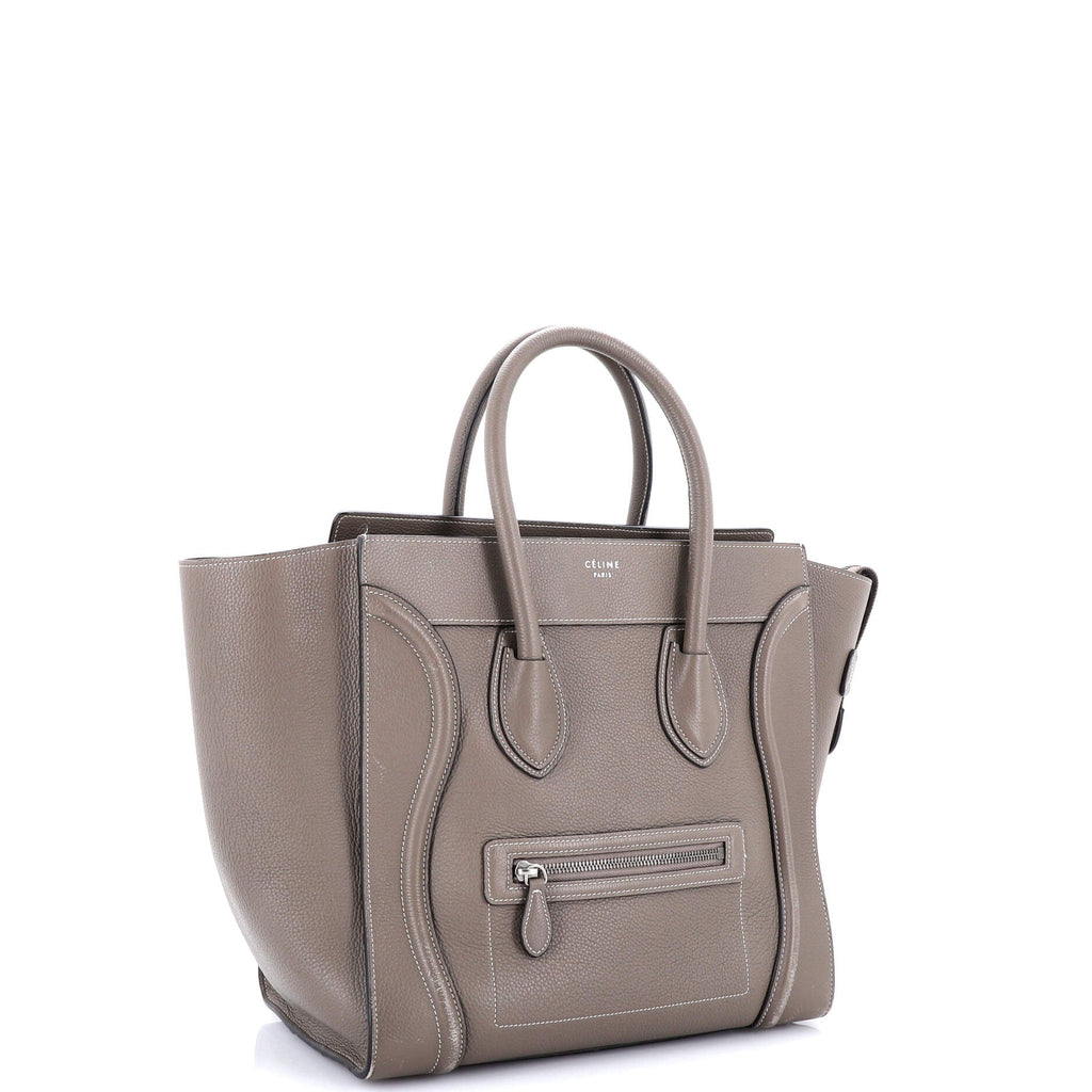 Luggage Bag Grainy Leather Mini
