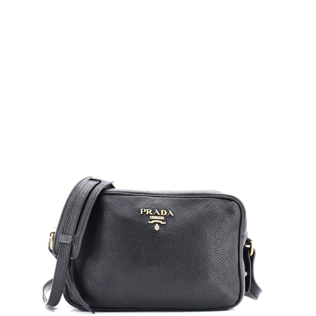 Dual Strap Camera Bag Vitello Daino