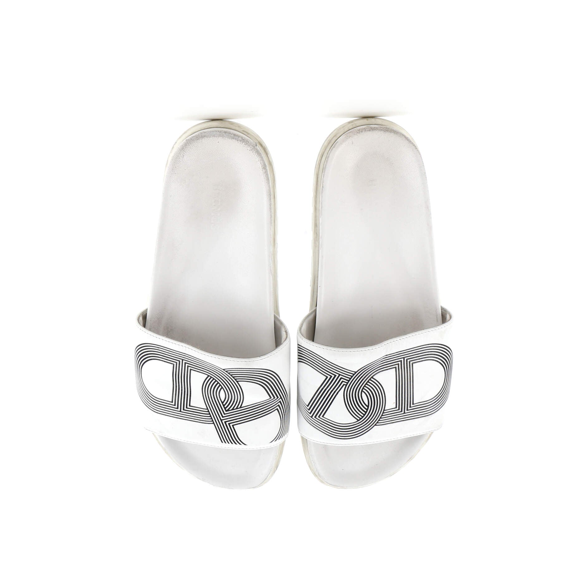 Men's Biarritz Slide Sandals Leather