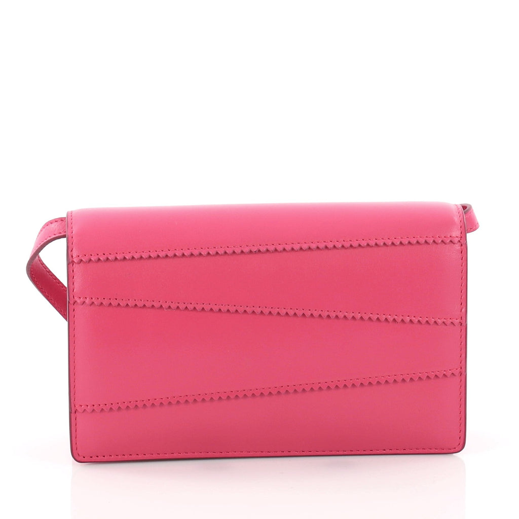 Ginny Crossbody Bag Stitched Leather Mini