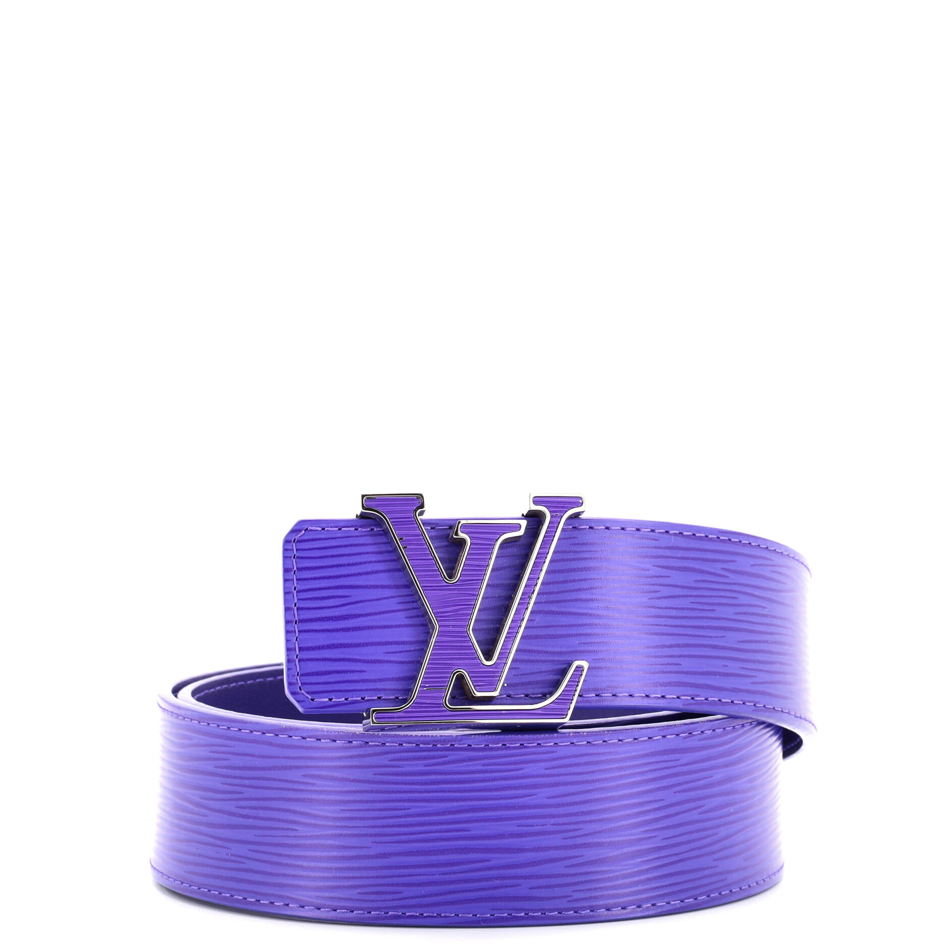 LV Initiales Belt Epi Leather Wide
