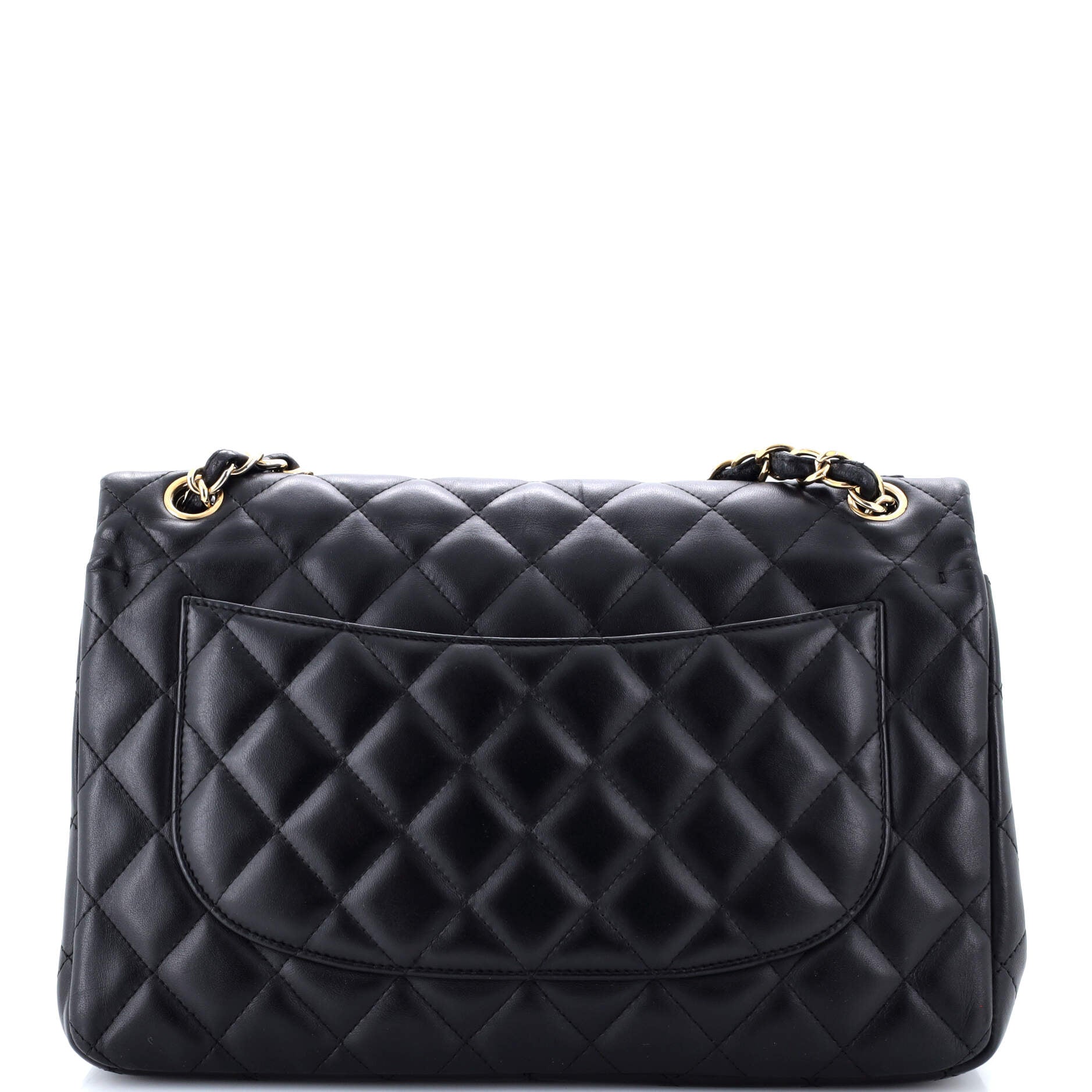 Classic Double Flap Bag Quilted Lambskin Jumbo