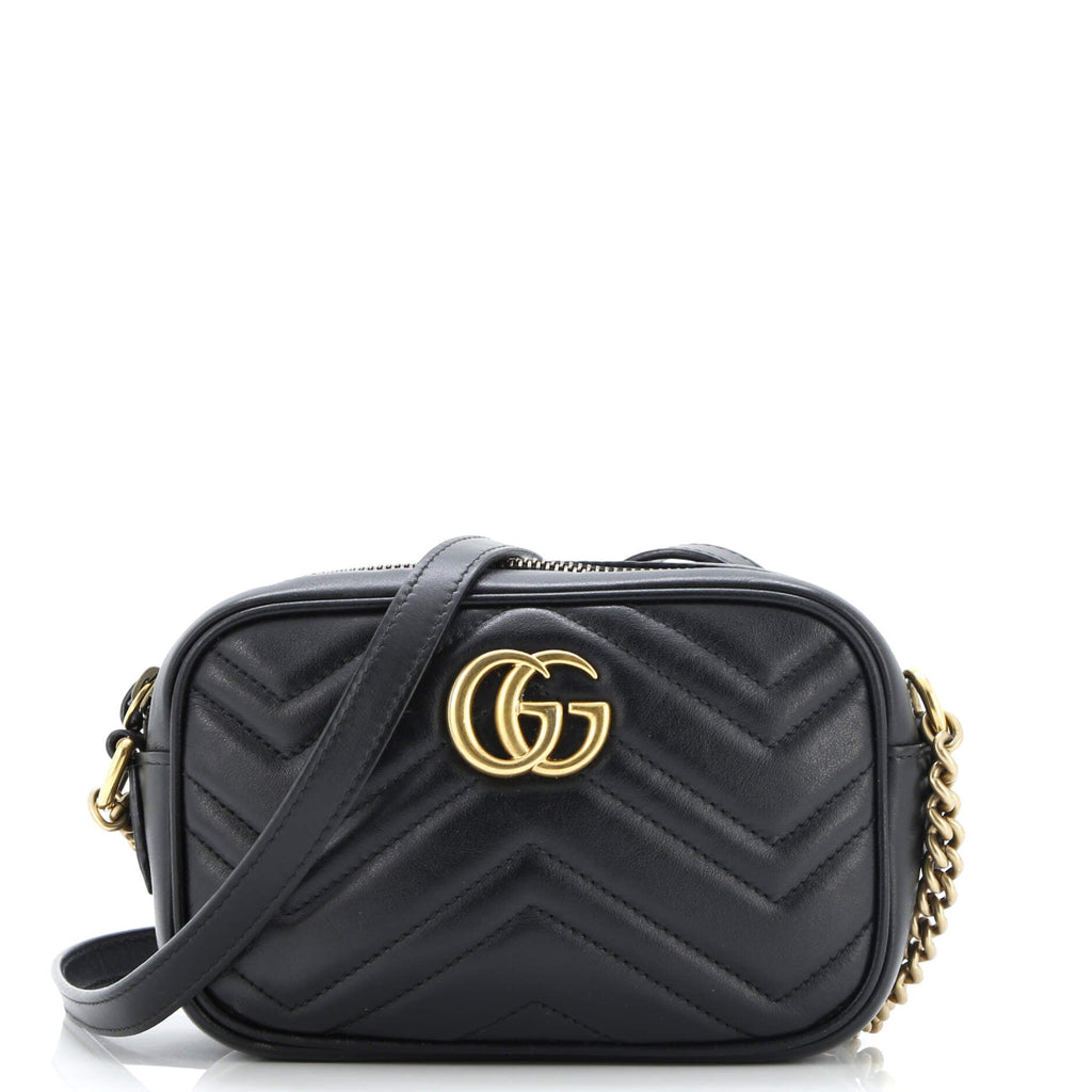 GG Marmont Shoulder Bag Matelasse Leather Mini
