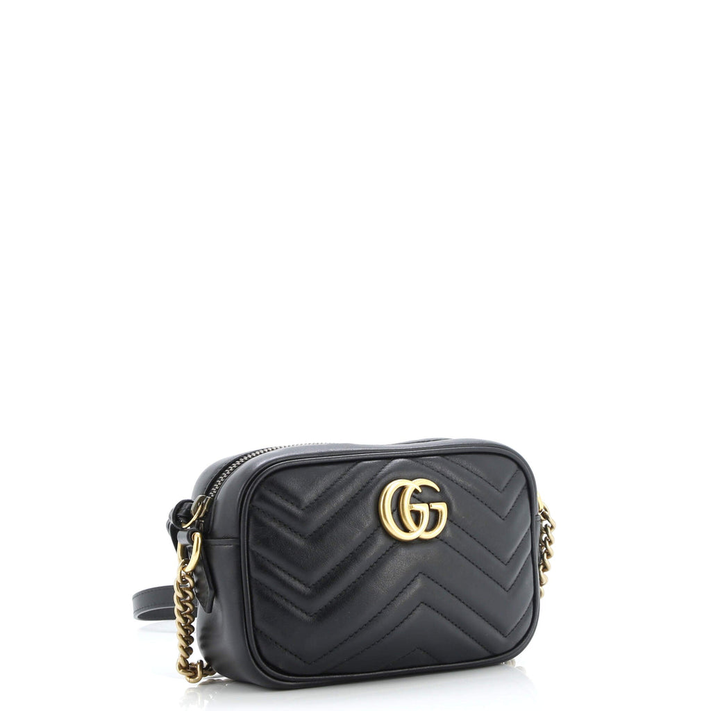 GG Marmont Shoulder Bag Matelasse Leather Mini