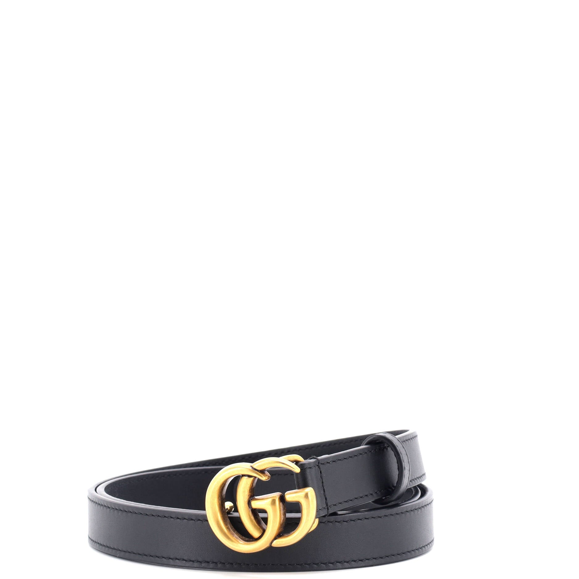GG Marmont Belt Leather Thin