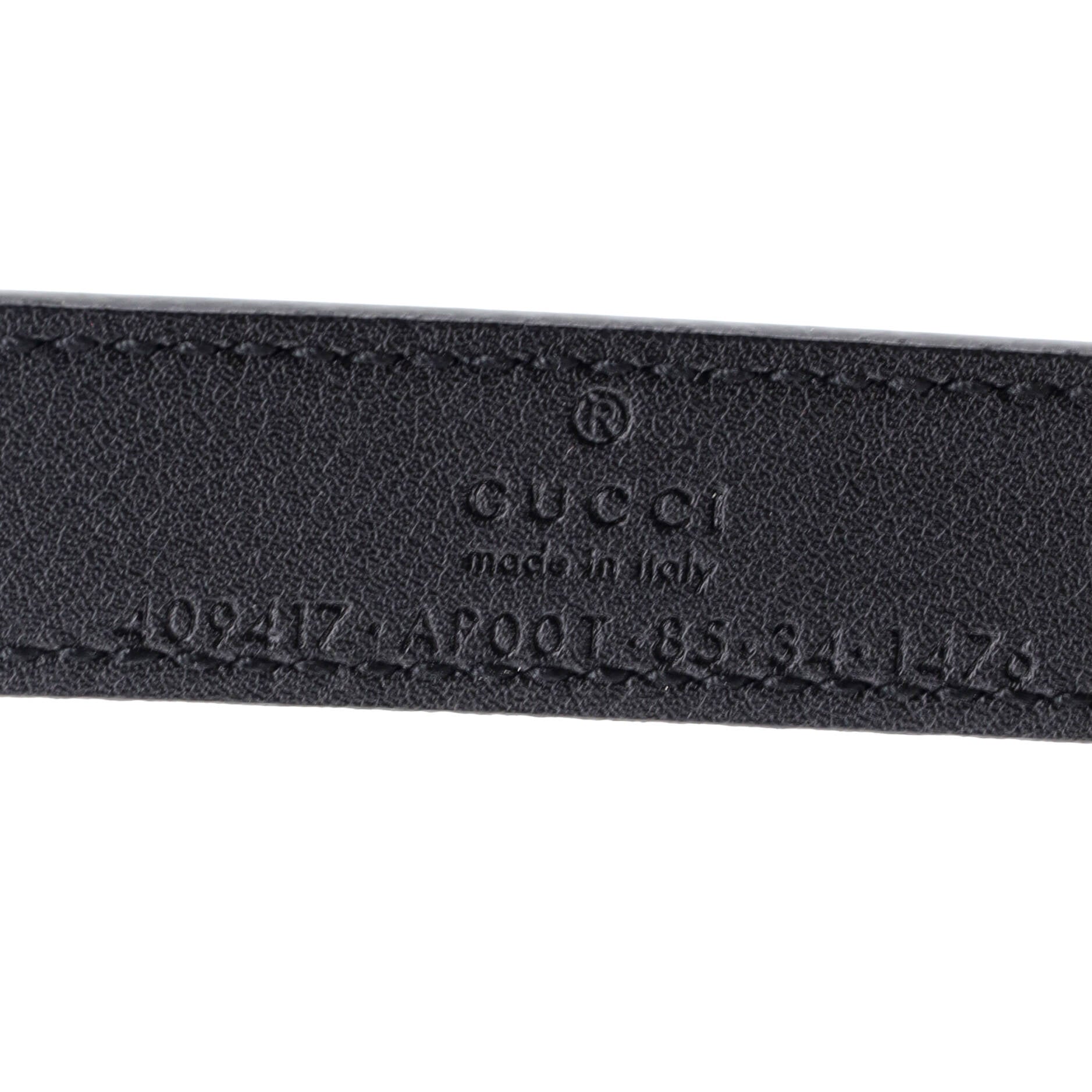 GG Marmont Belt Leather Thin
