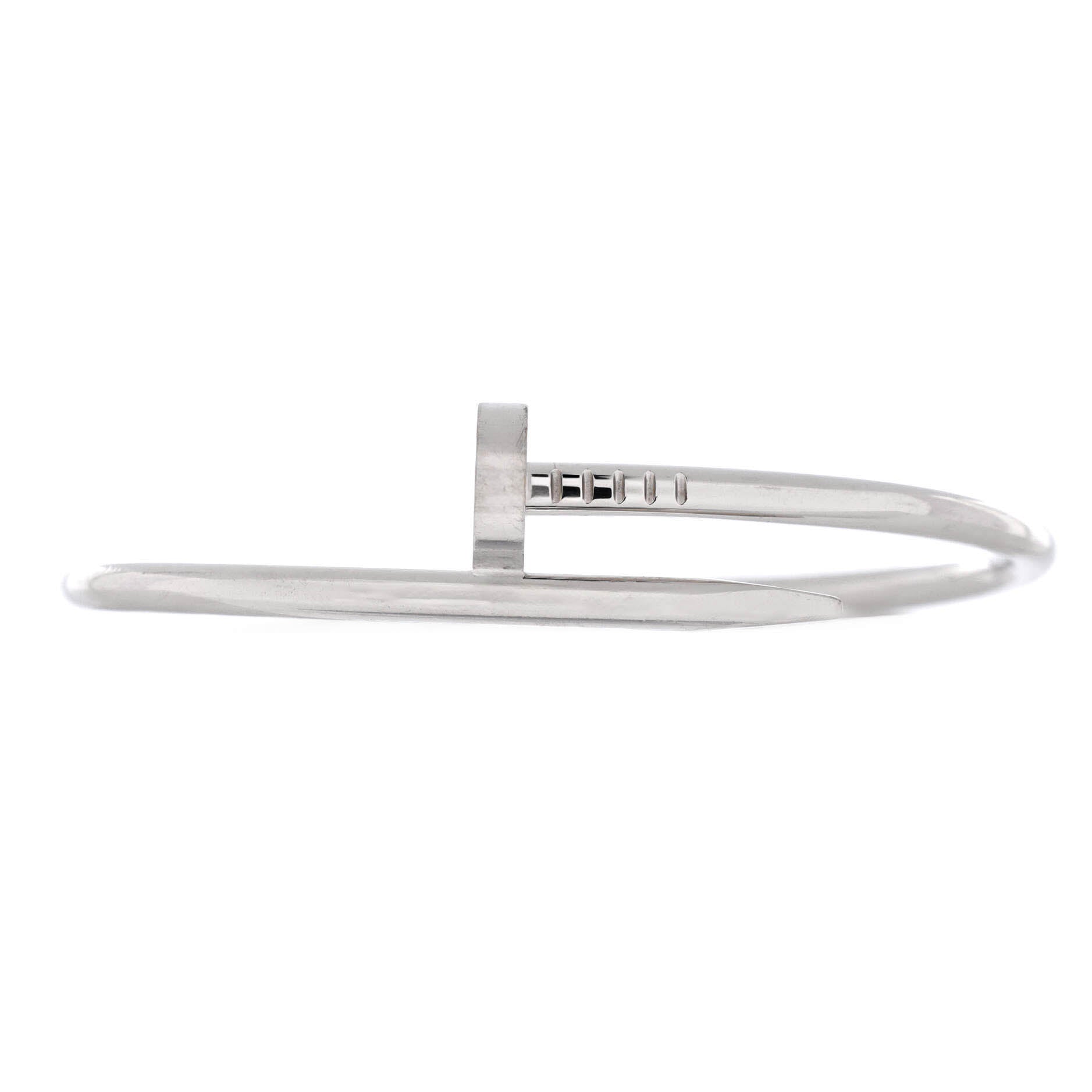 Juste un Clou Bracelet 18K White Gold Classic
