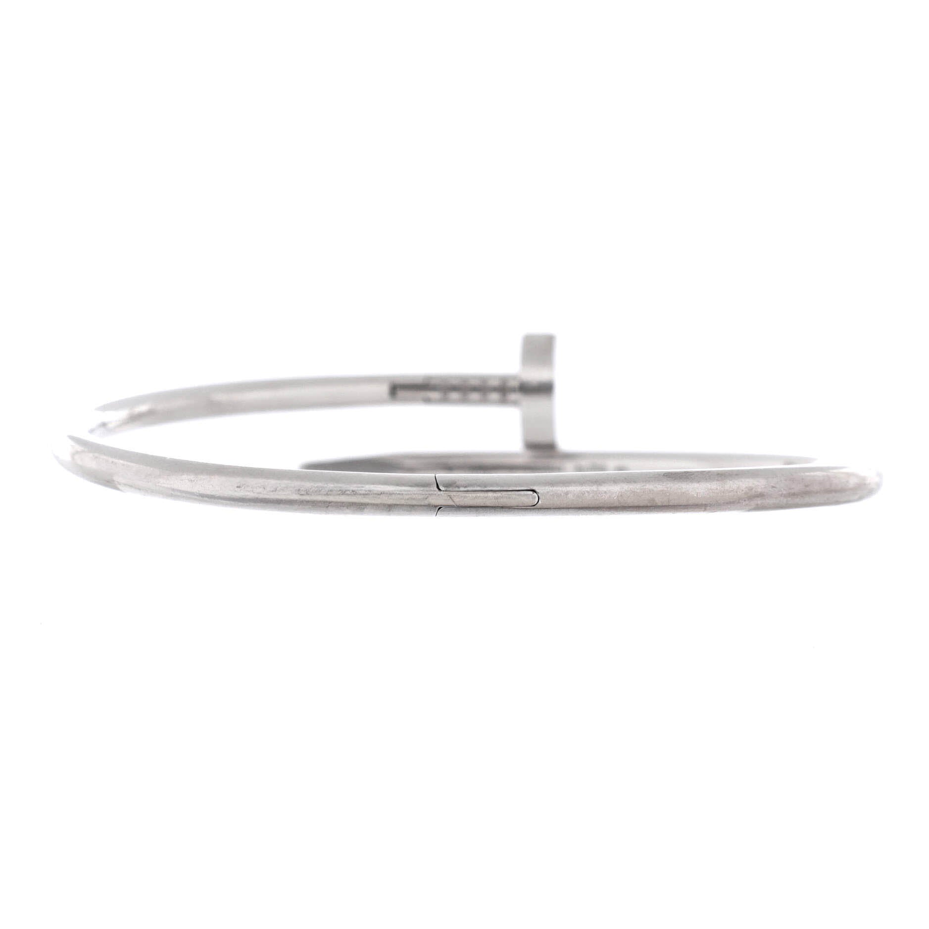 Juste un Clou Bracelet 18K White Gold Classic