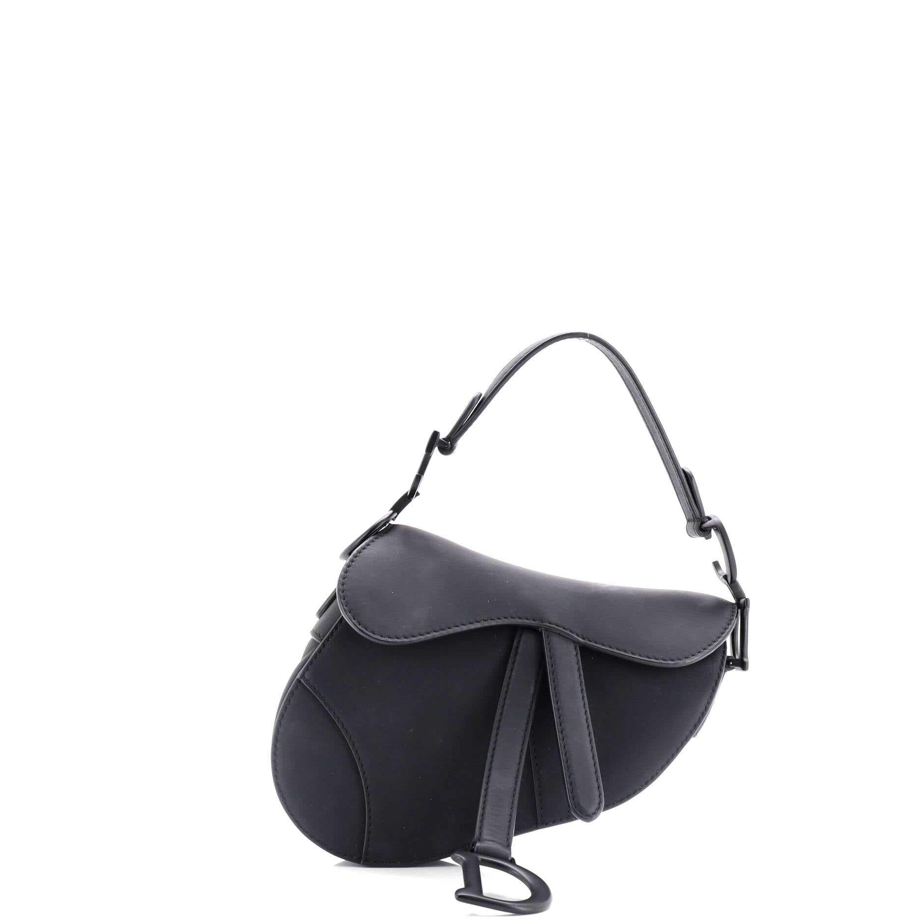 Ultra Matte Saddle Handbag Leather Mini