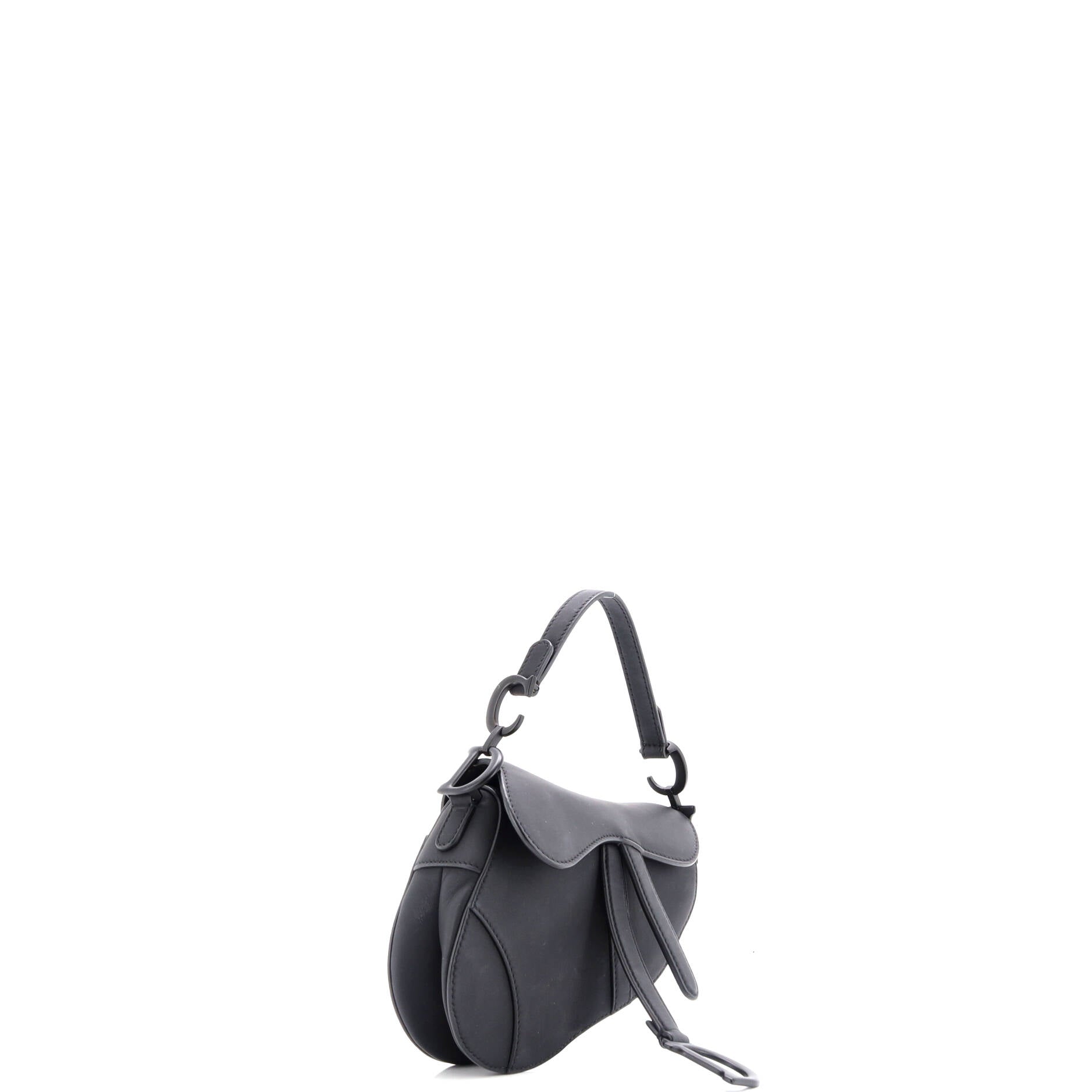 Ultra Matte Saddle Handbag Leather Mini