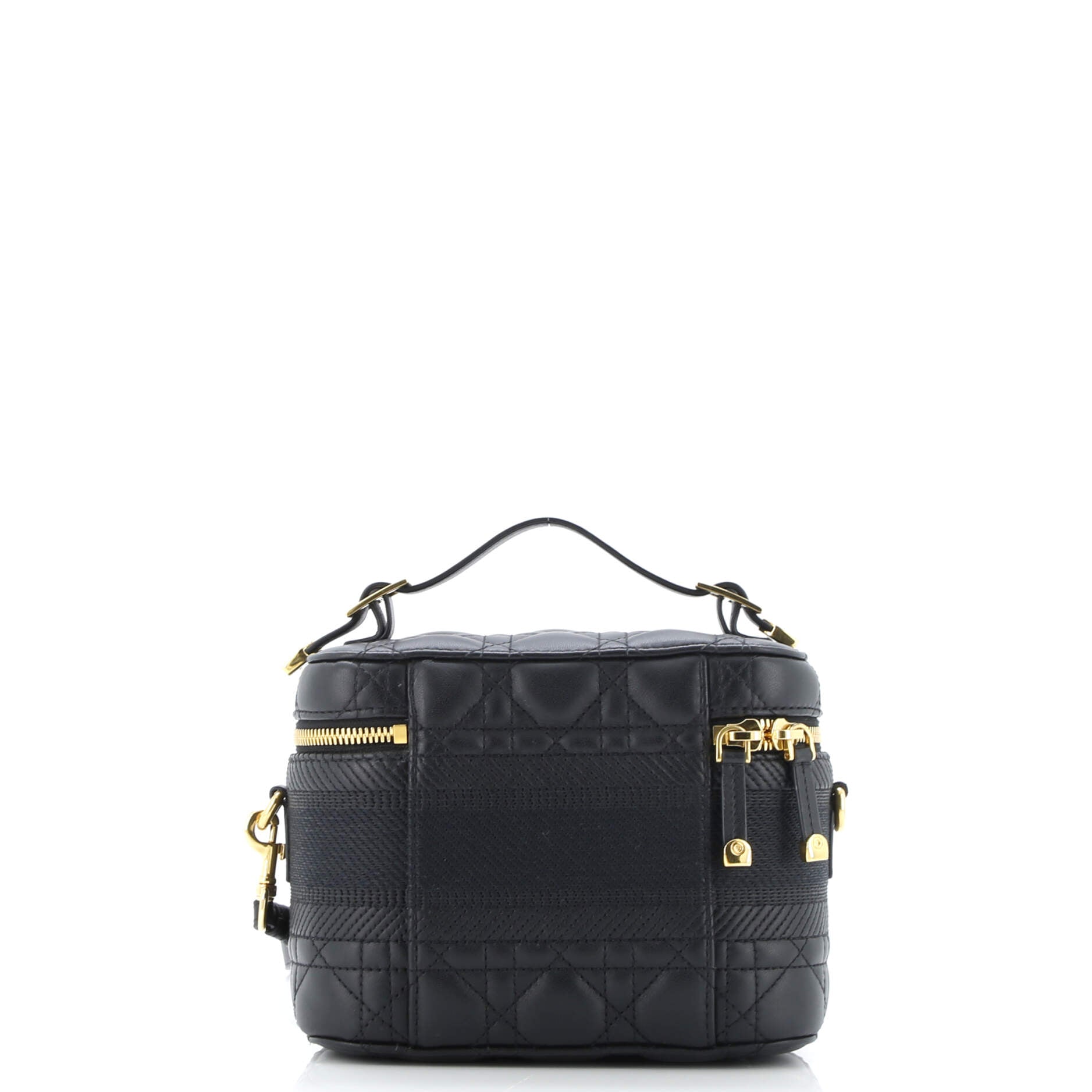 DiorTravel Convertible Vanity Case Cannage Quilt Lambskin Small