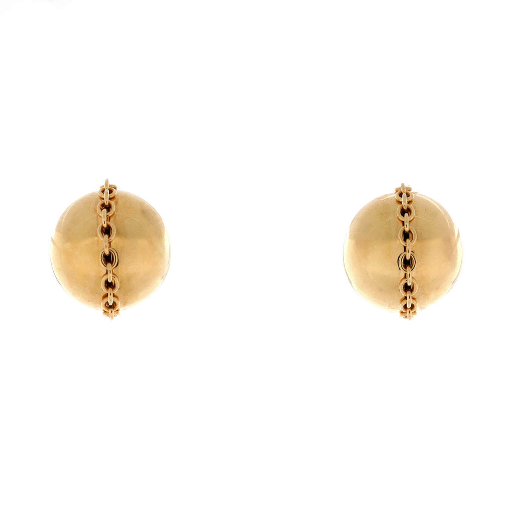 HardWear Bolt Ball Stud Earrings 18K Yellow Gold 10mm