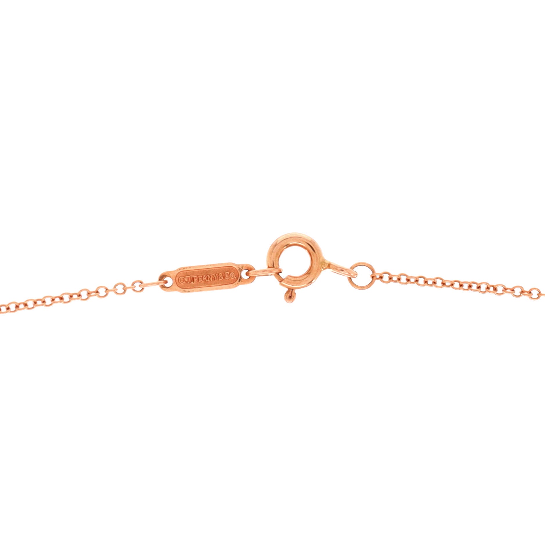 Heart Lock Pendant Necklace 18K Rose Gold