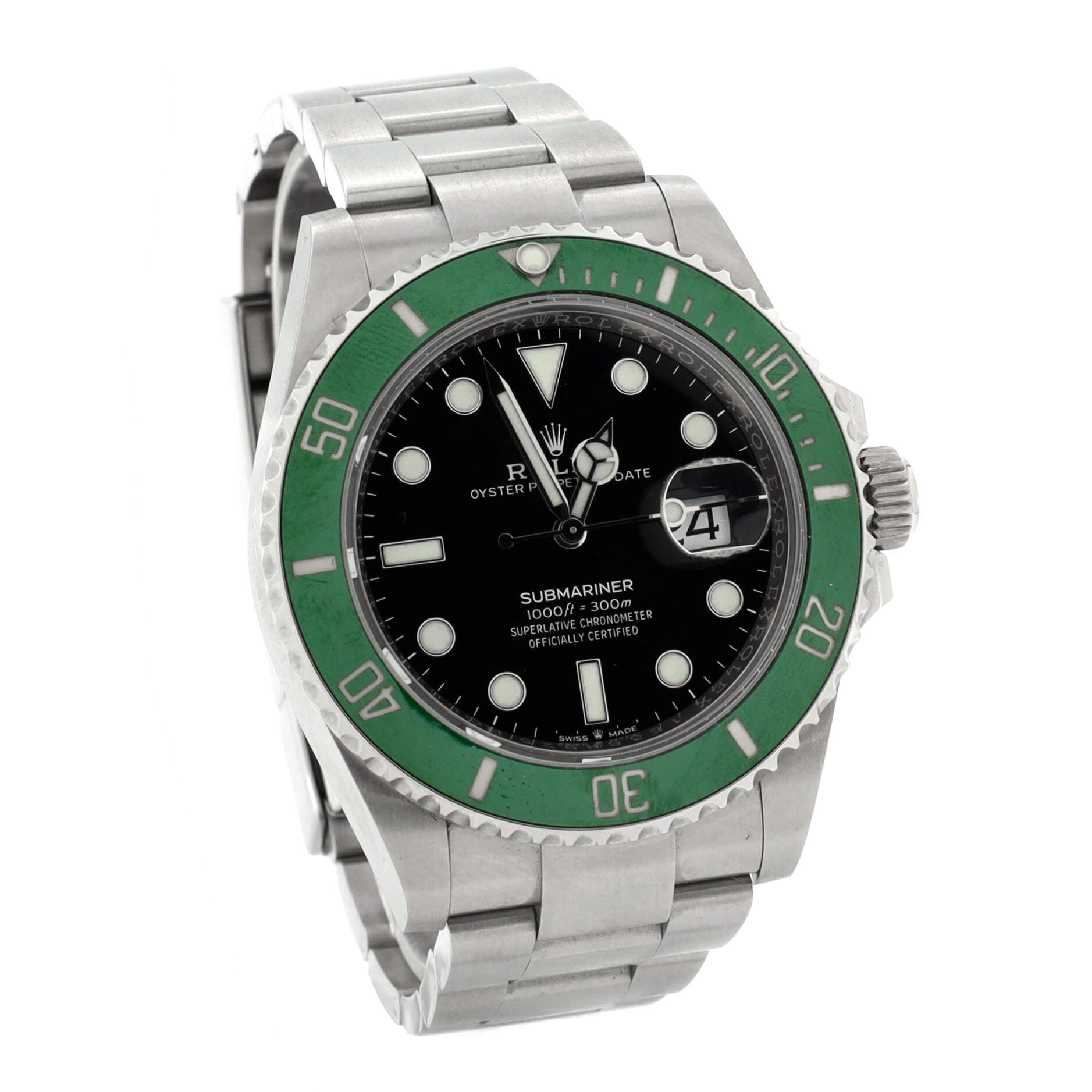 Oyster Perpetual Submariner Starbucks Date Automatic Watch Stainless Steel and Cerachrom 41