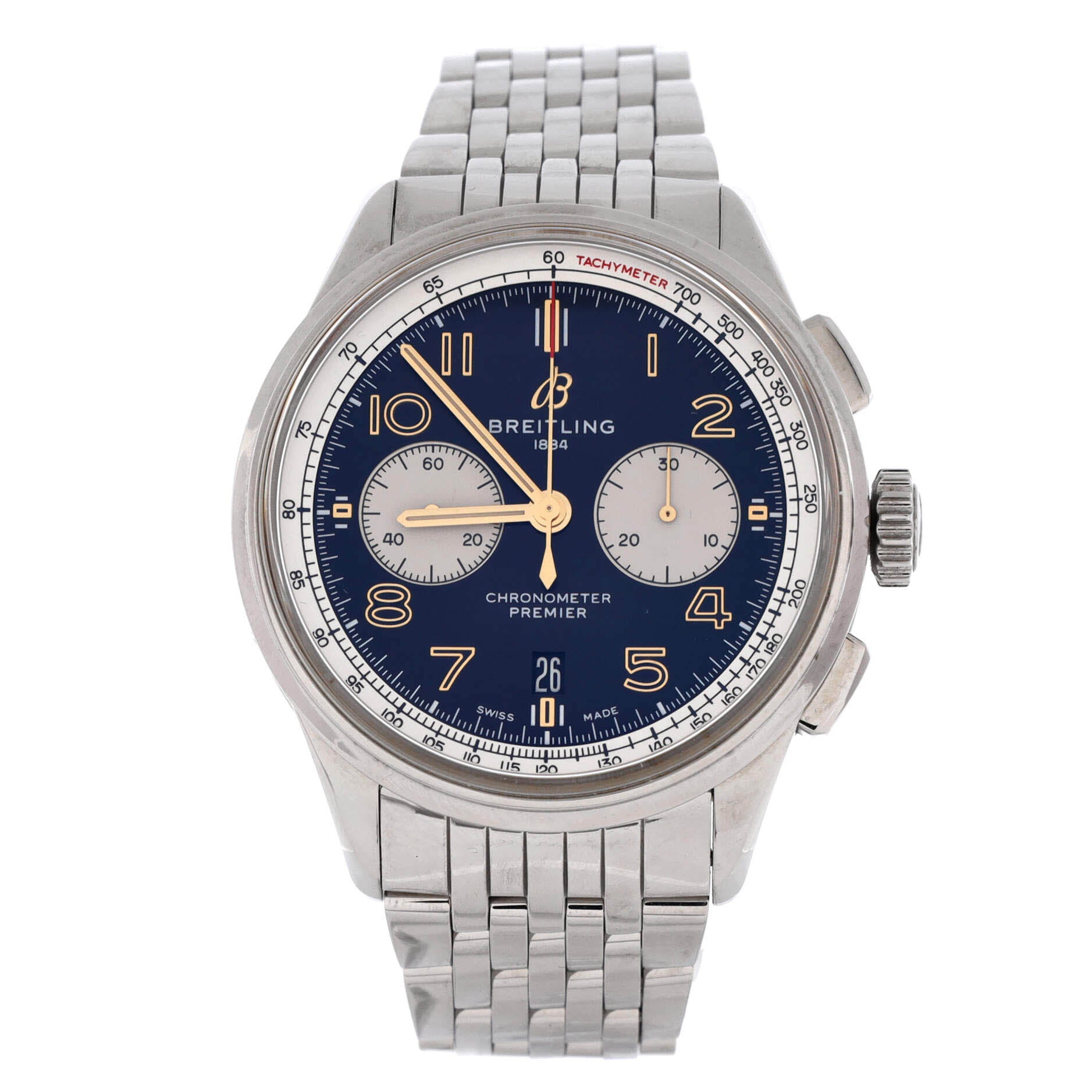 Premier B01 Chronograph Automatic Watch Stainless Steel 42