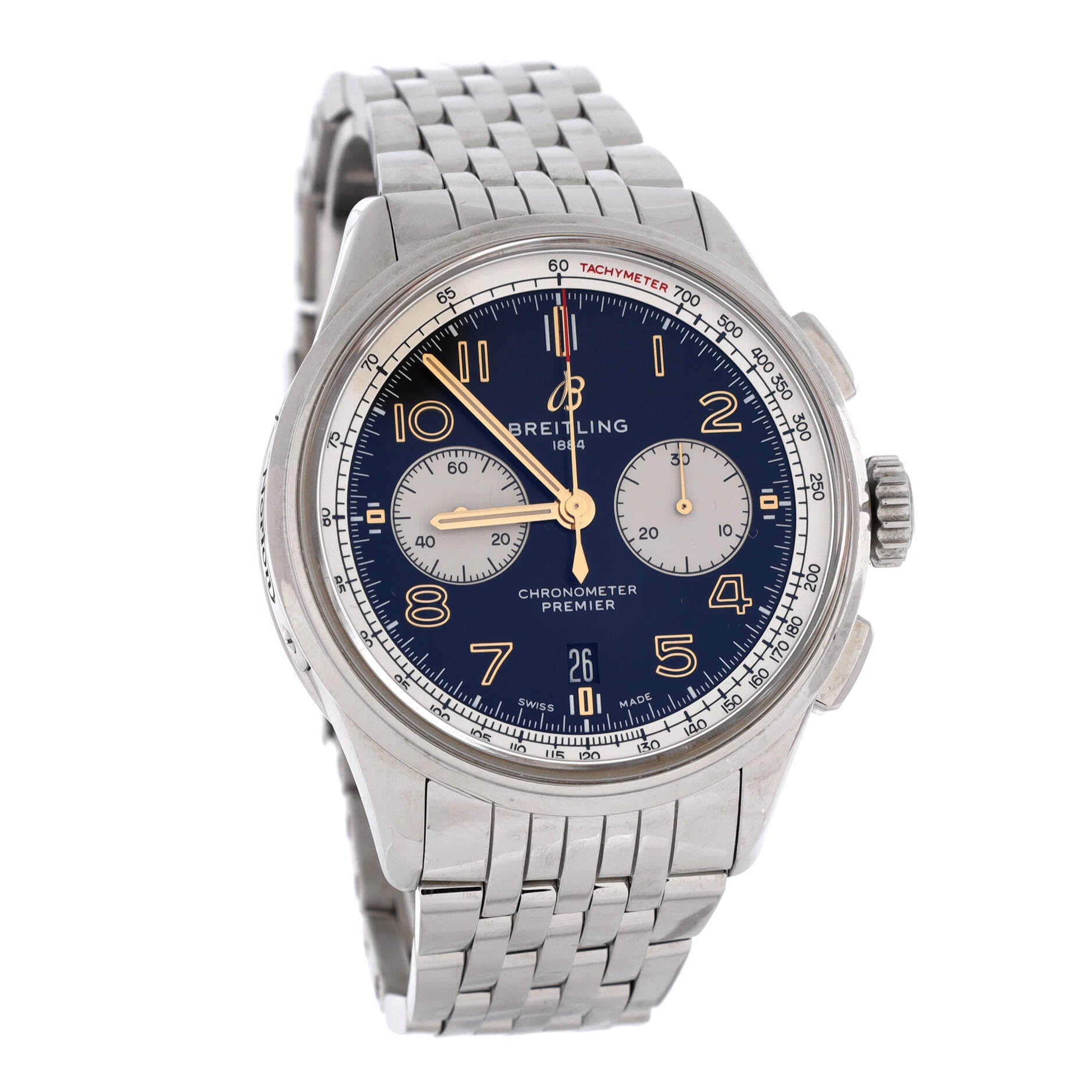 Premier B01 Chronograph Automatic Watch Stainless Steel 42