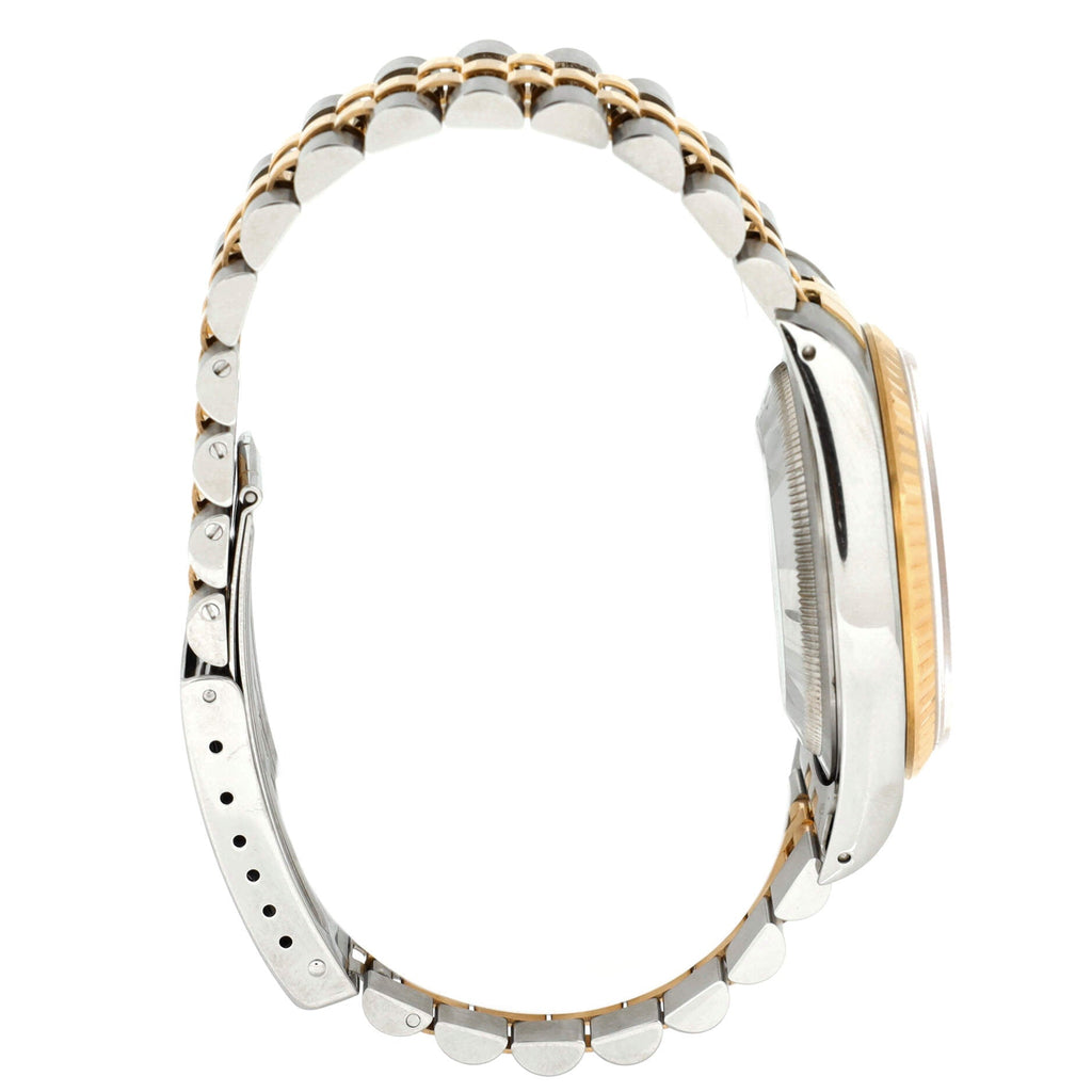 Oyster Perpetual Datejust Automatic Watch Stainless Steel and Yellow Gold 36