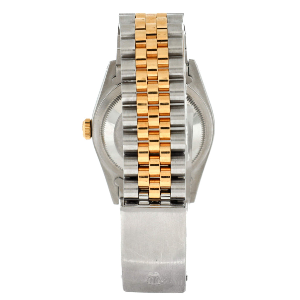 Oyster Perpetual Datejust Automatic Watch Stainless Steel and Yellow Gold 36