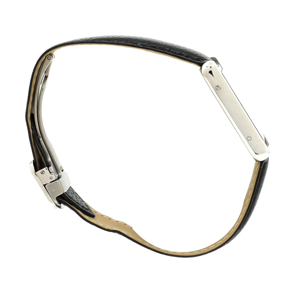 Tank Solo Quartz Watch Stainless Steel and Leather 27