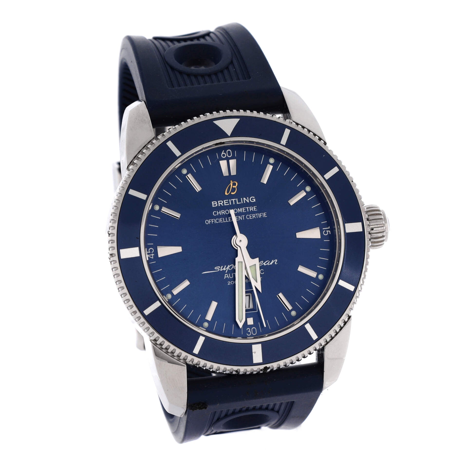 Superocean Heritage II Automatic Watch Stainless Steel and Rubber 46