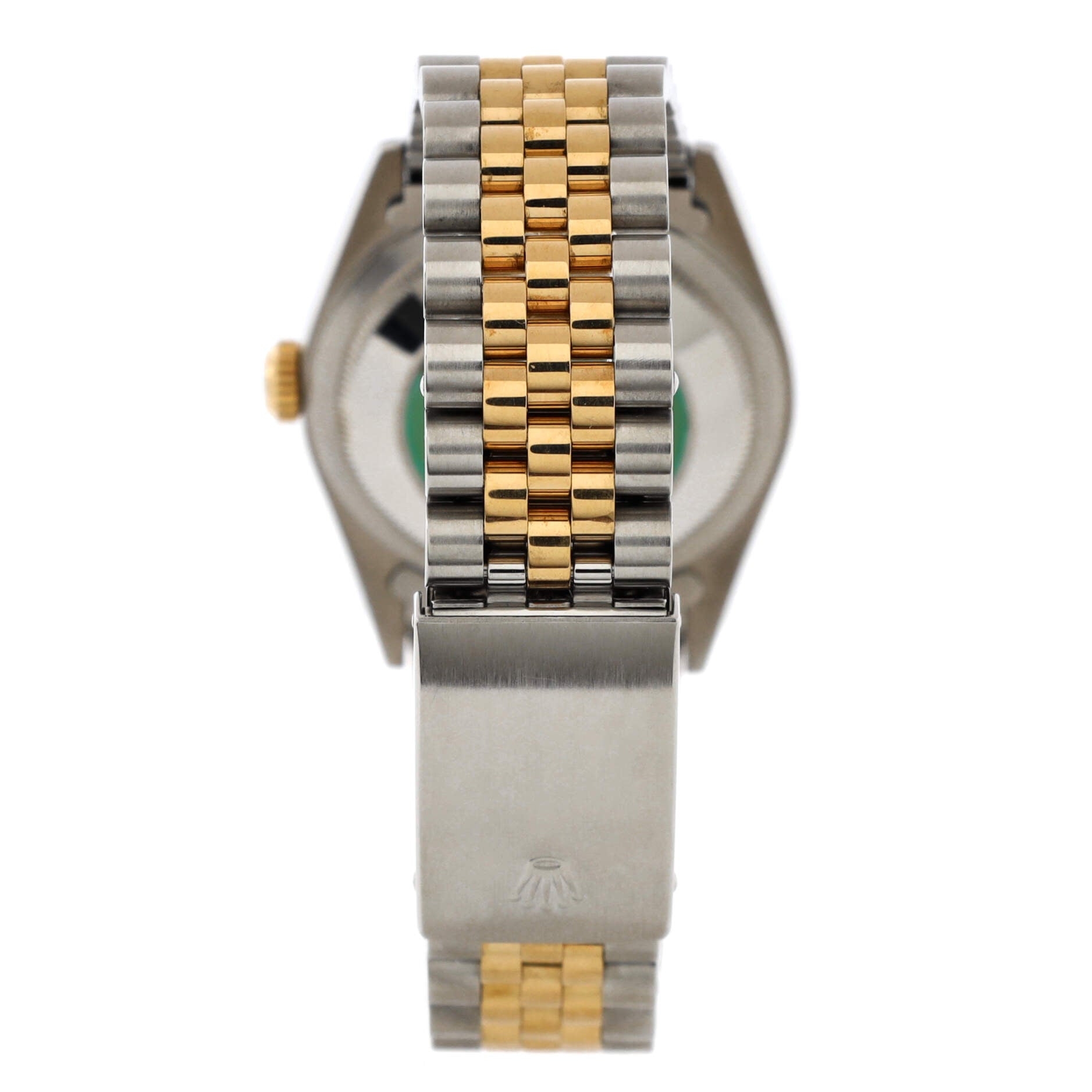 Oyster Perpetual Datejust Automatic Watch Stainless Steel and Yellow Gold with Diamond Markers 36