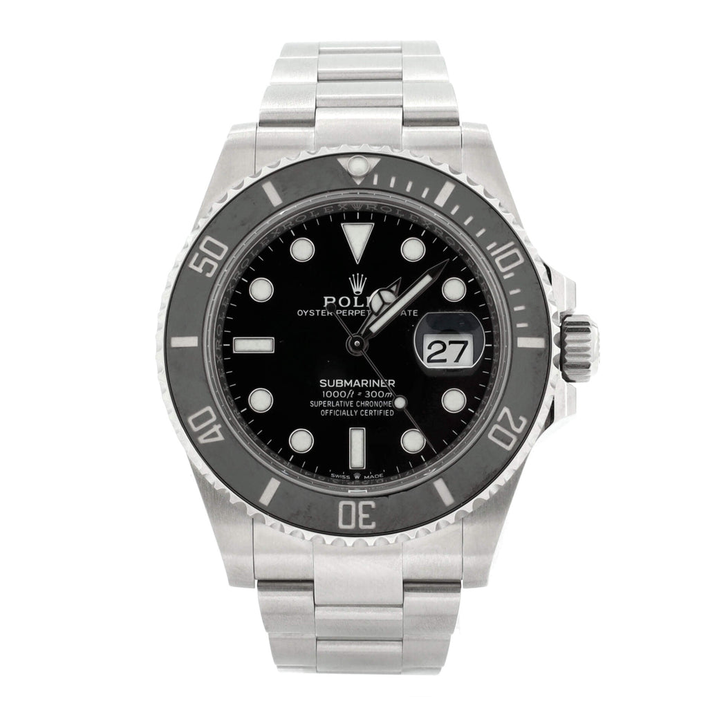 Oyster Perpetual Submariner Date Automatic Watch Stainless Steel and Cerachrom 41
