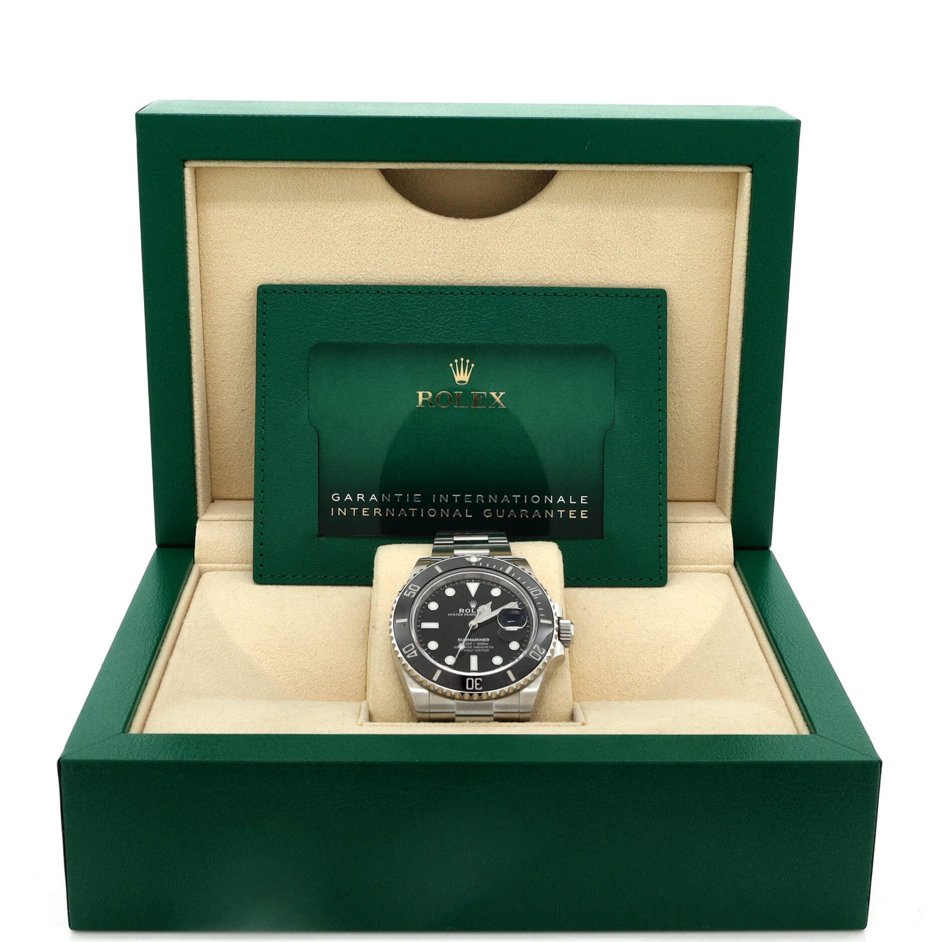 Oyster Perpetual Submariner Date Automatic Watch Stainless Steel and Cerachrom 41