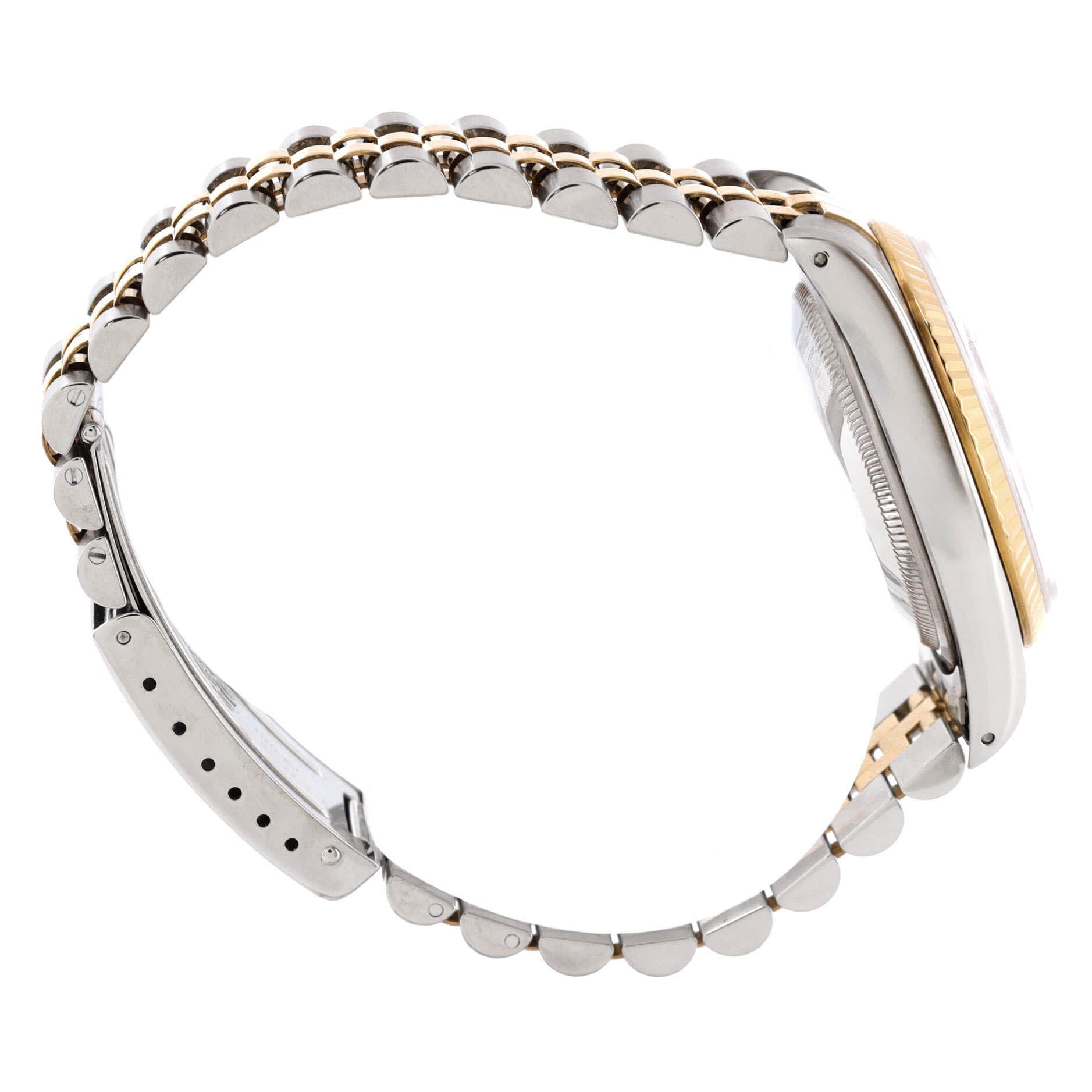 Oyster Perpetual Datejust Automatic Watch Stainless Steel and Yellow Gold 36