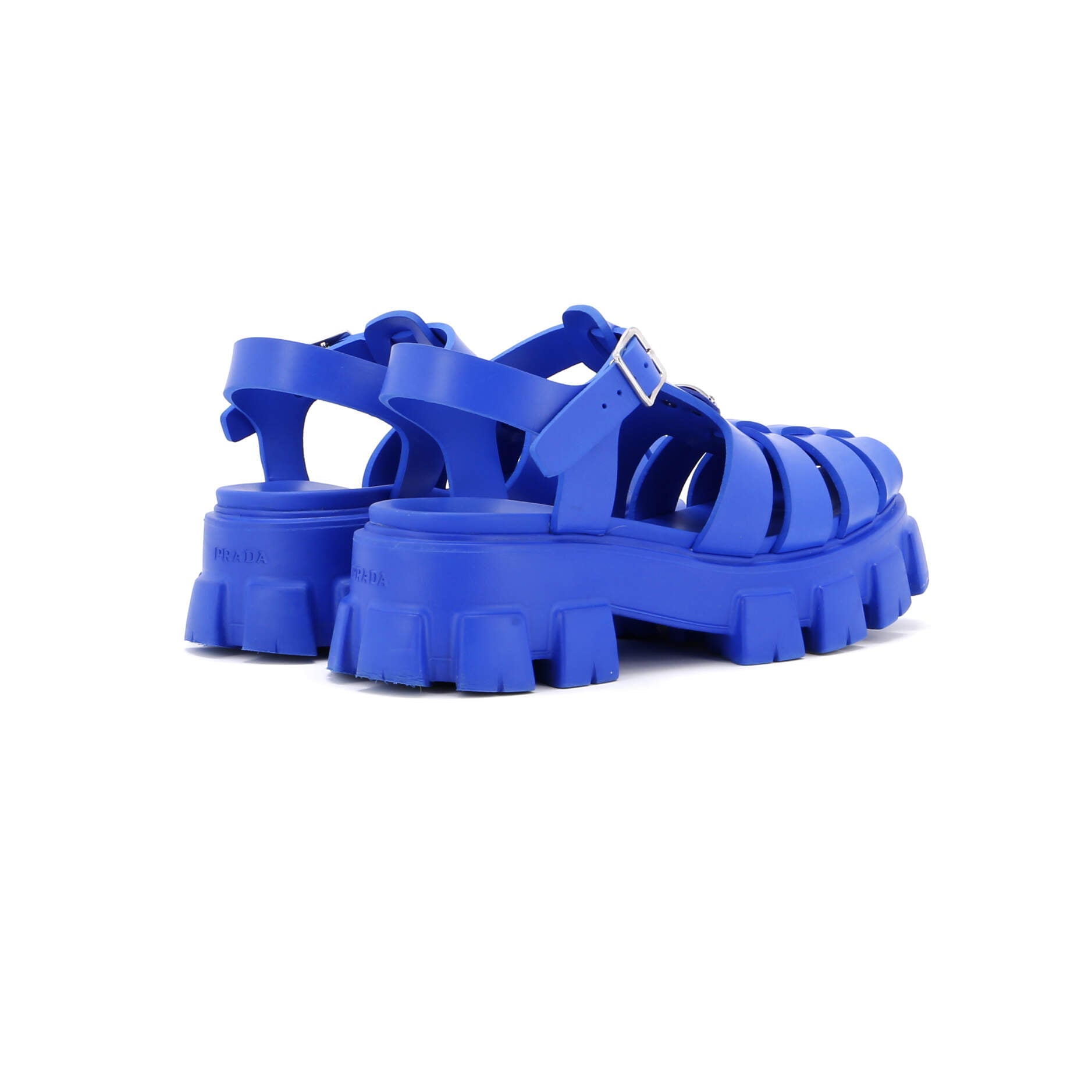 Women's Monolith Cage Platform Sandals Rubber