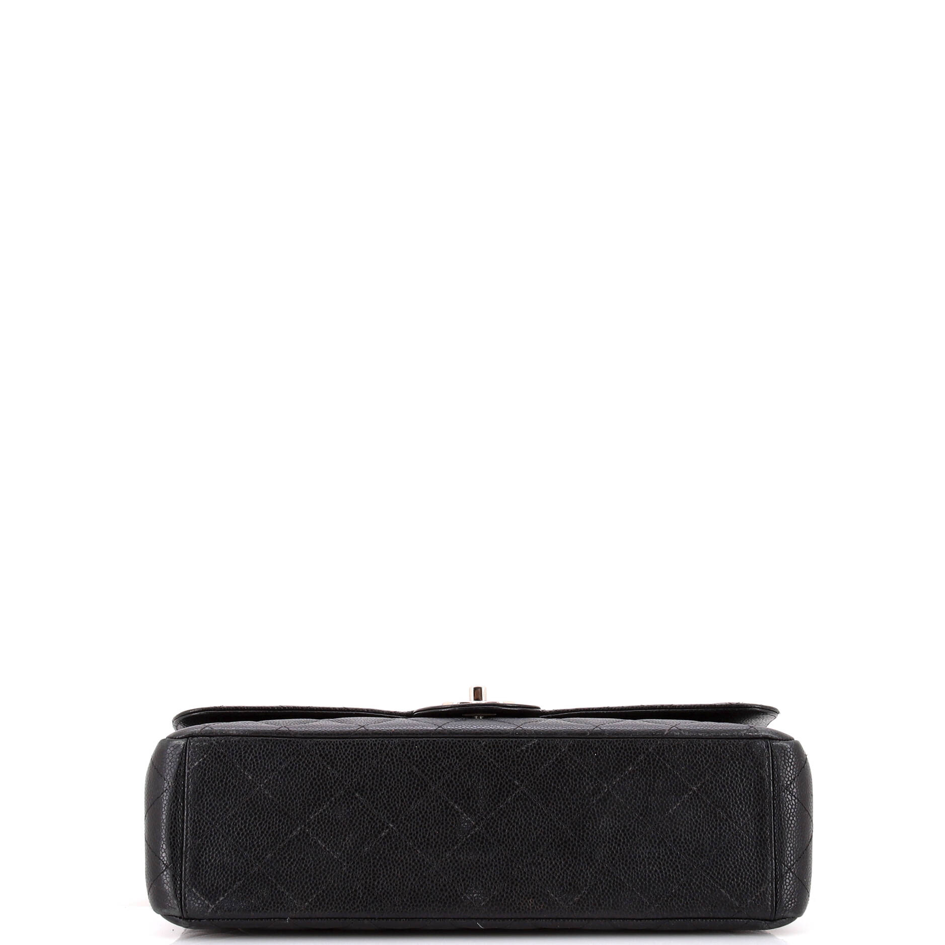 Classic Double Flap Bag Quilted Caviar Maxi
